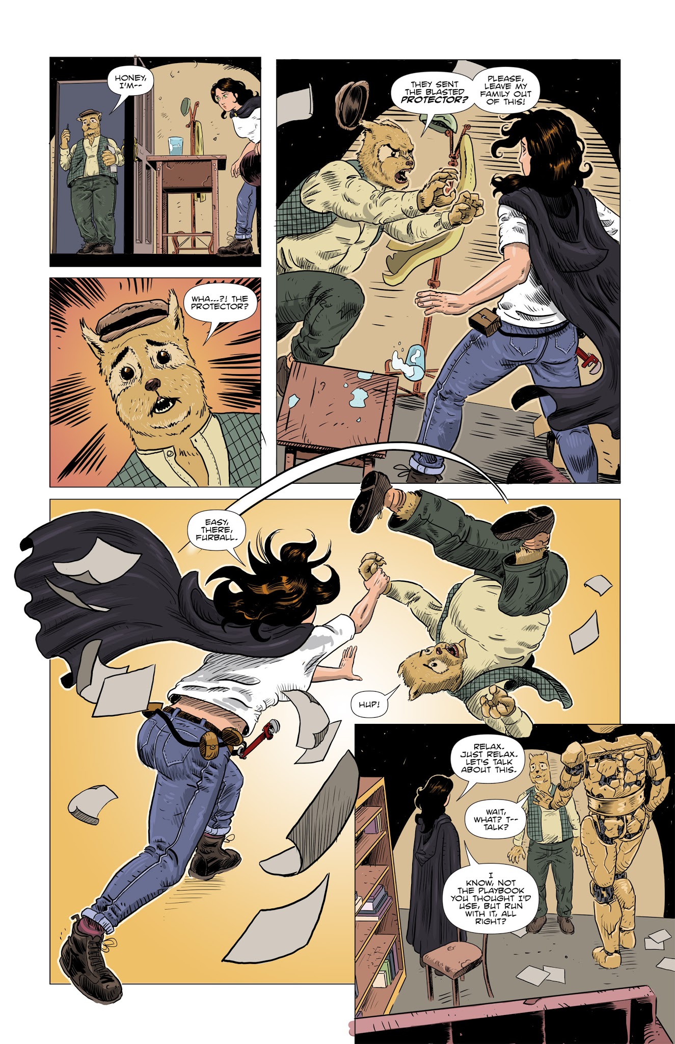 Read online Amelia Cole and the Hidden War comic -  Issue # TPB - 79