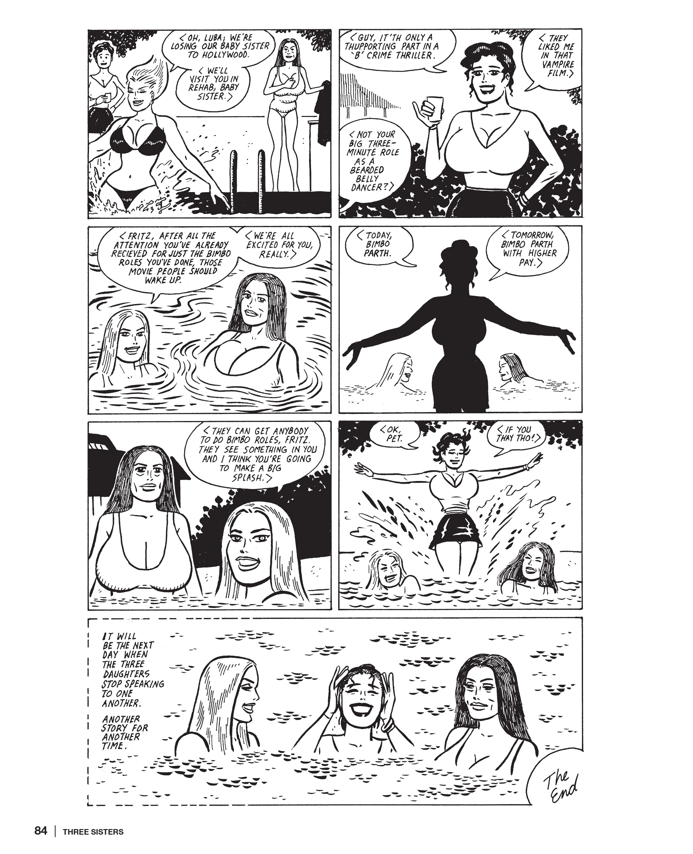 Read online Three Sisters: The Love and Rockets Library comic -  Issue # TPB (Part 1) - 84