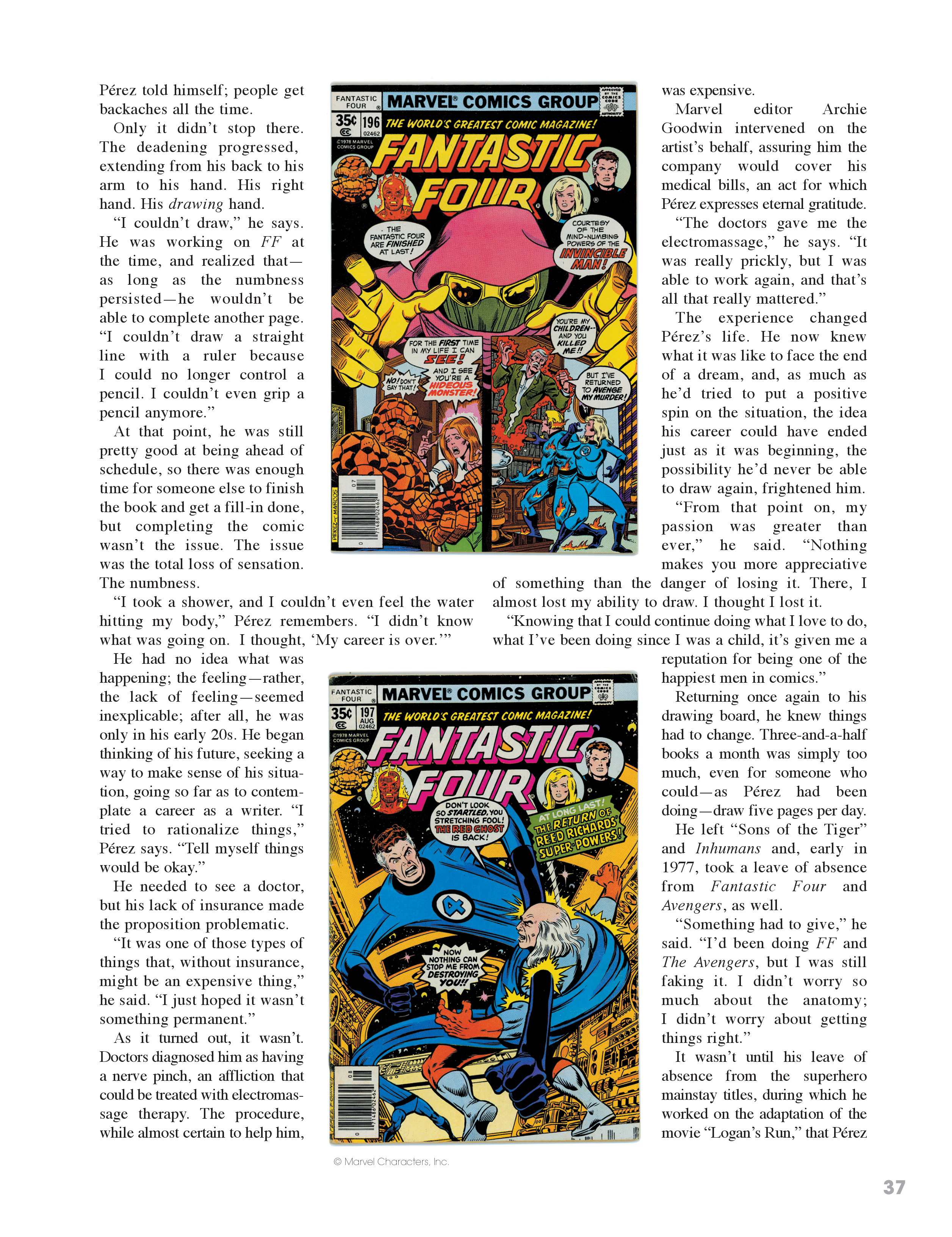 Read online George Perez Storyteller comic -  Issue # TPB 2 (Part 1) - 35