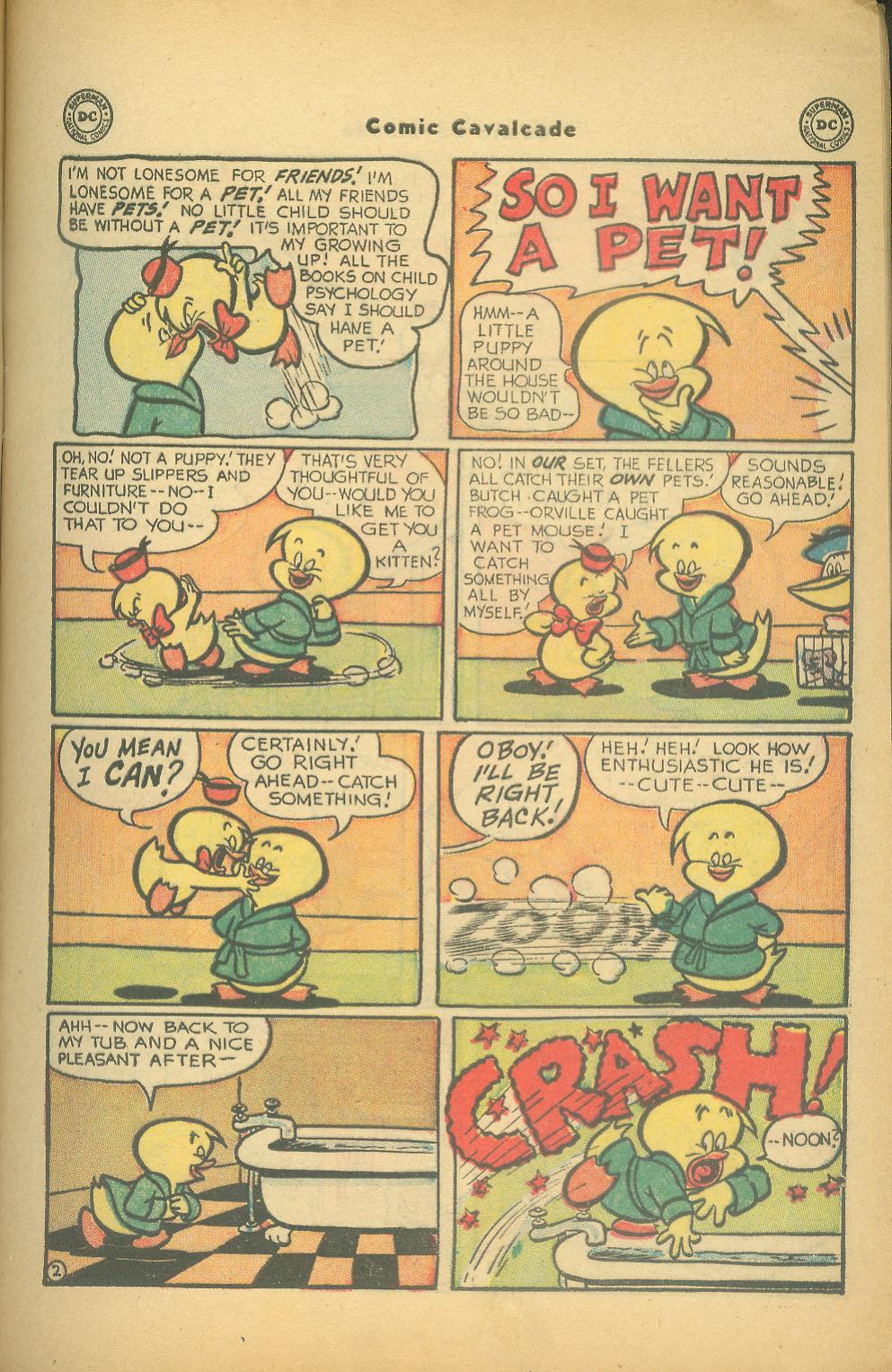 Read online Comic Cavalcade comic -  Issue #61 - 17
