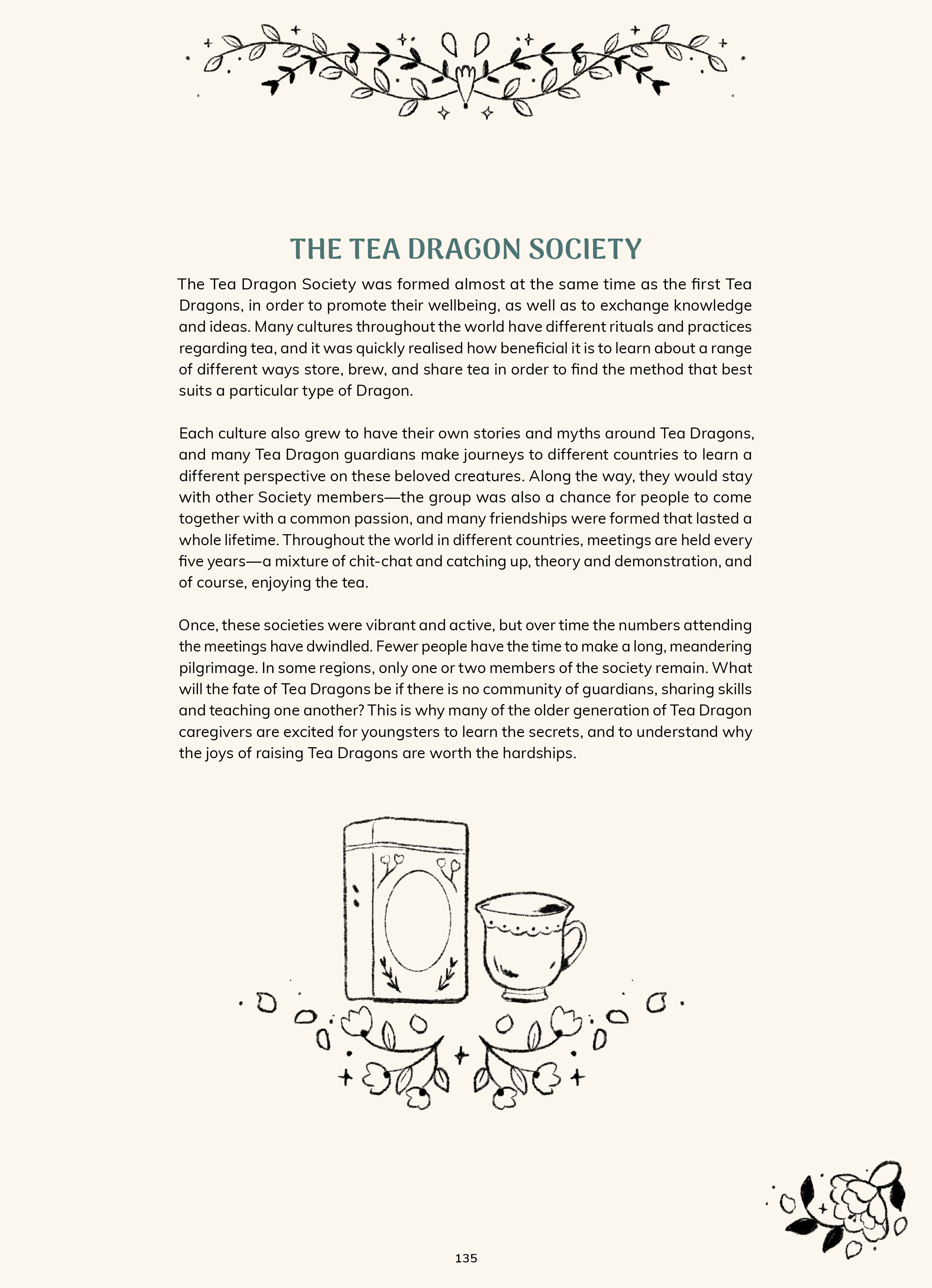 Read online The Tea Dragon Series comic -  Issue # The Tea Dragon Tapestry - 135