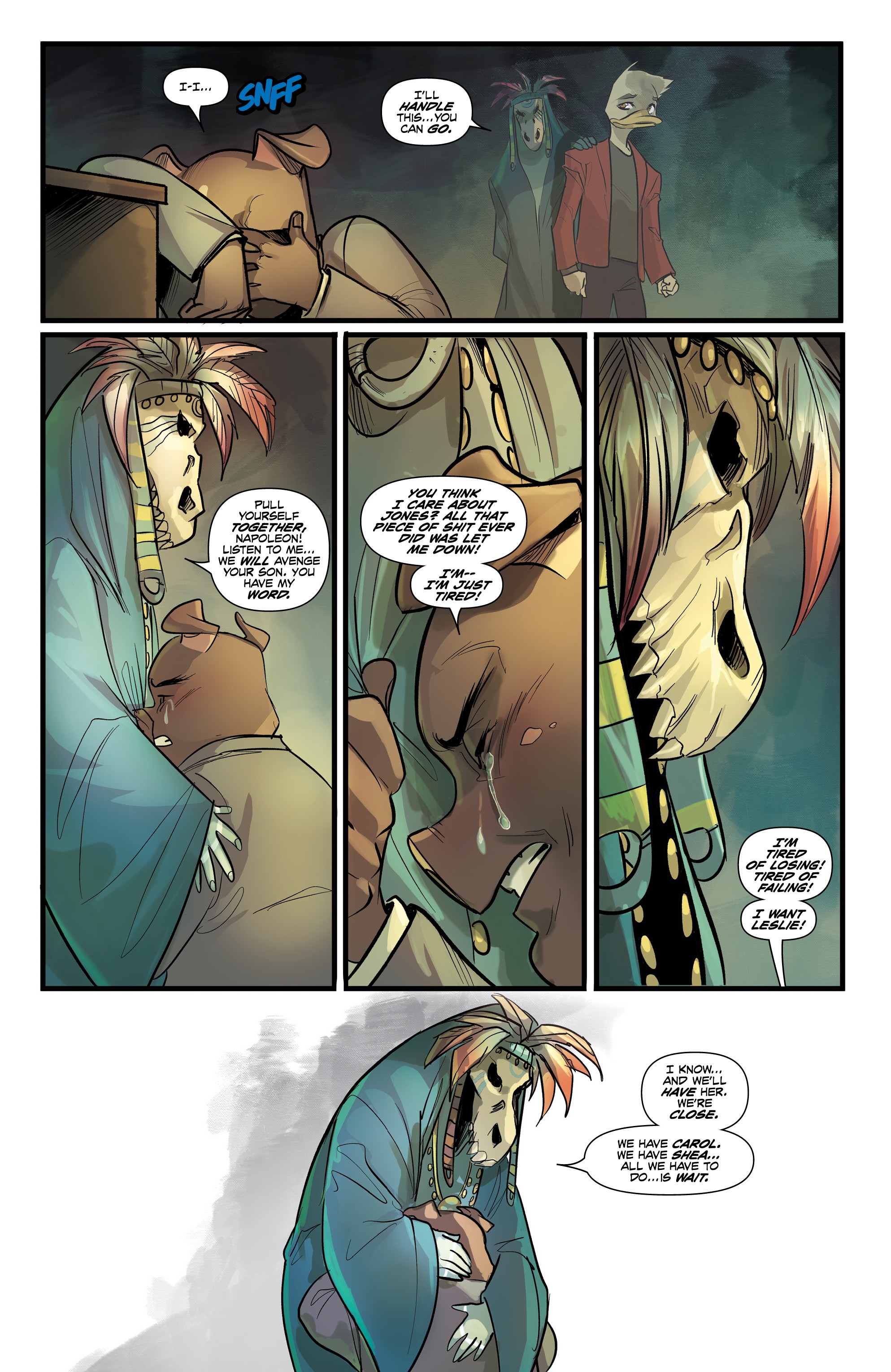 Read online Unnatural comic -  Issue #9 - 11