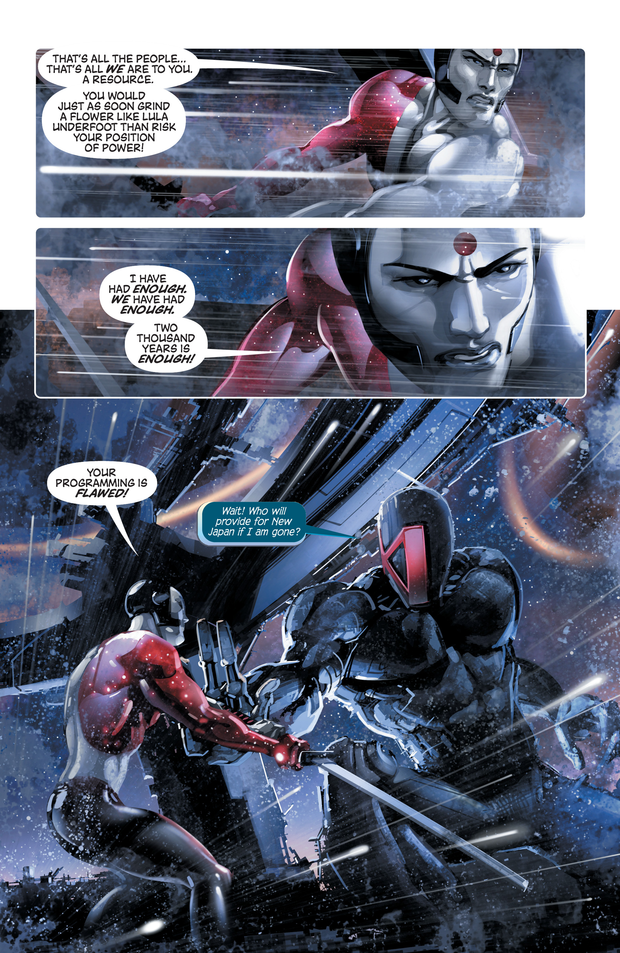 Read online 4001 A.D. comic -  Issue #4 - 8