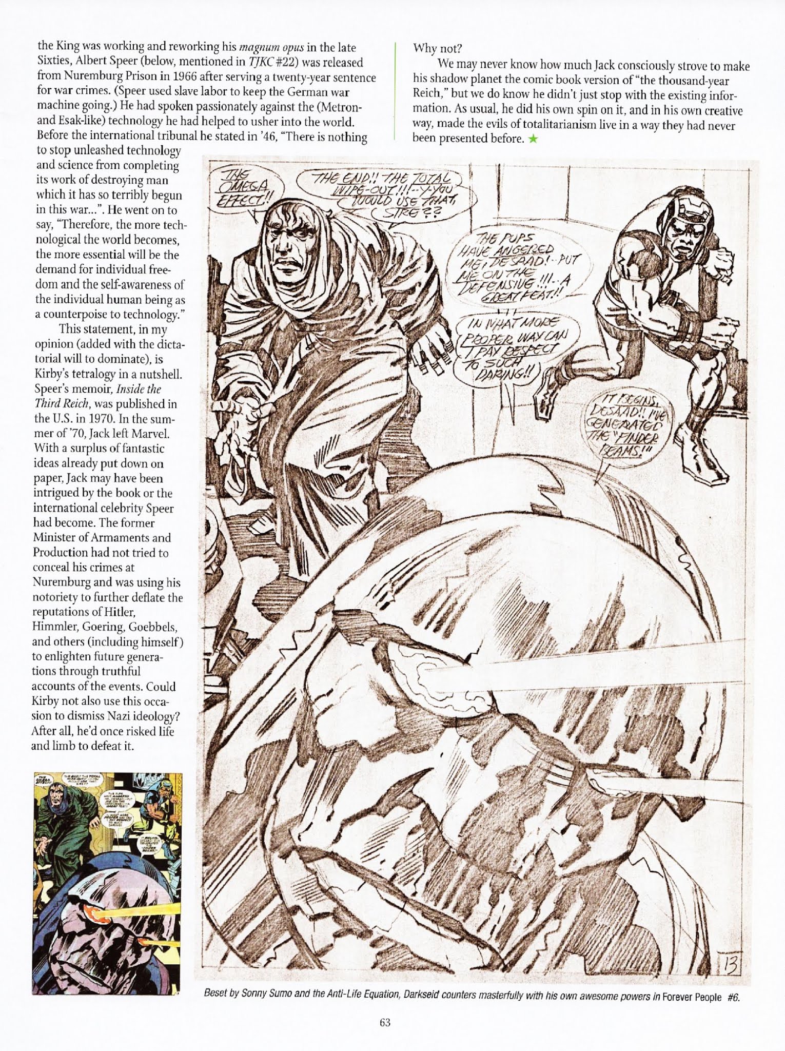 Read online The Jack Kirby Collector comic -  Issue #62 - 63