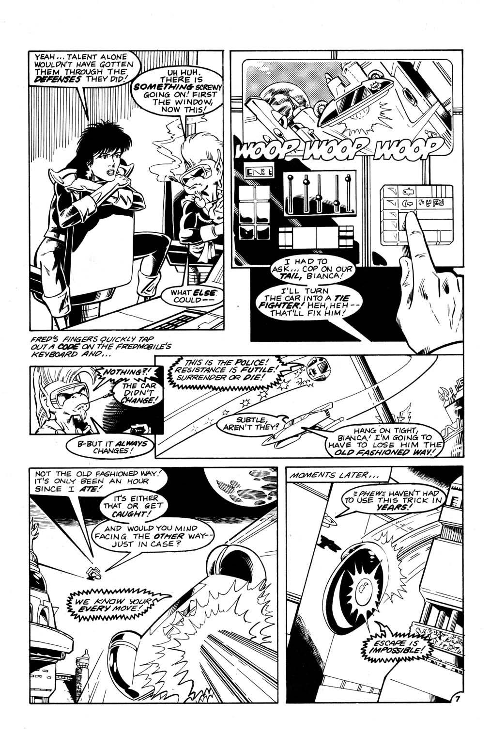 Read online Aristocratic Xtraterrestrial Time-Traveling Thieves comic -  Issue #2 - 9