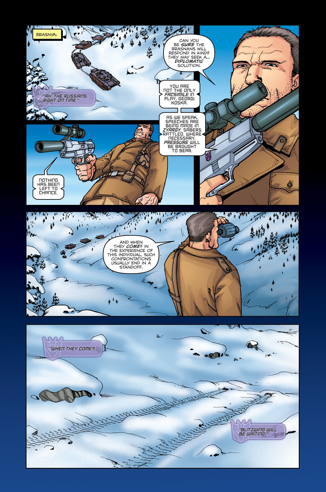 Read online The Transformers: Escalation comic -  Issue #3 - 15