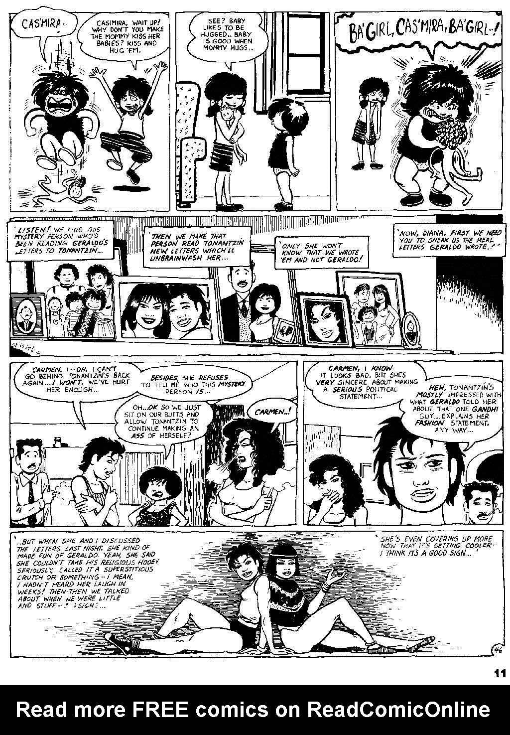 Read online Love and Rockets (1982) comic -  Issue #24 - 13