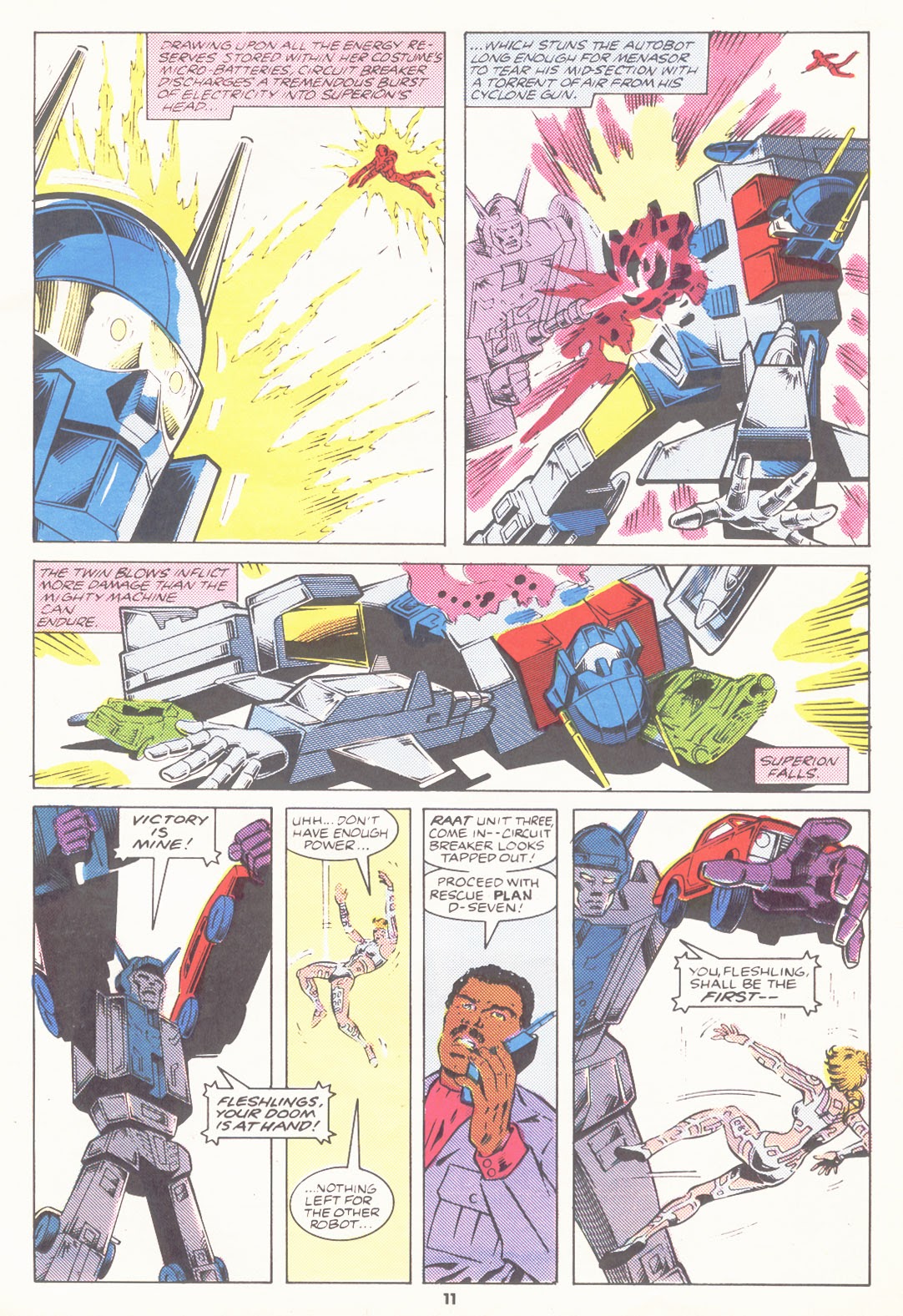 Read online The Transformers (UK) comic -  Issue #92 - 11