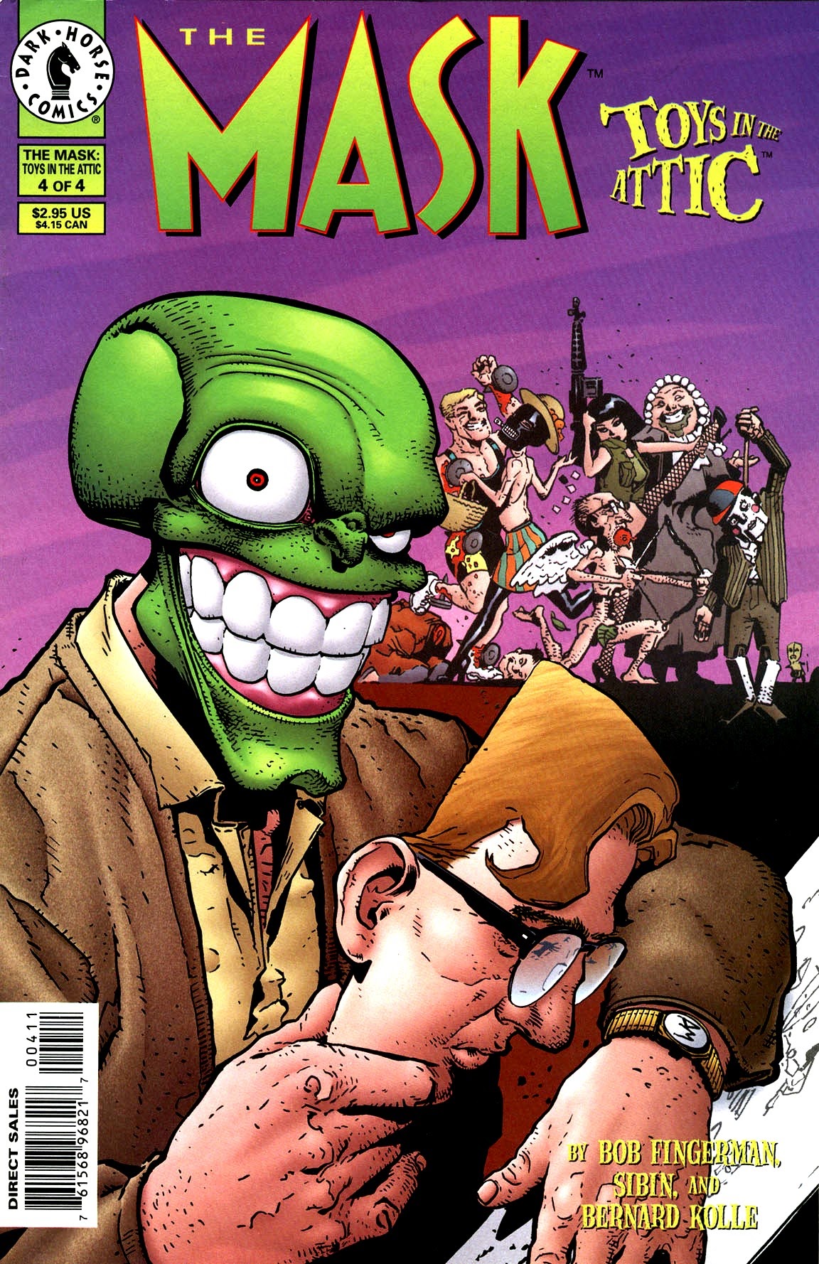 Read online The Mask: Toys In The Attic comic -  Issue #4 - 1
