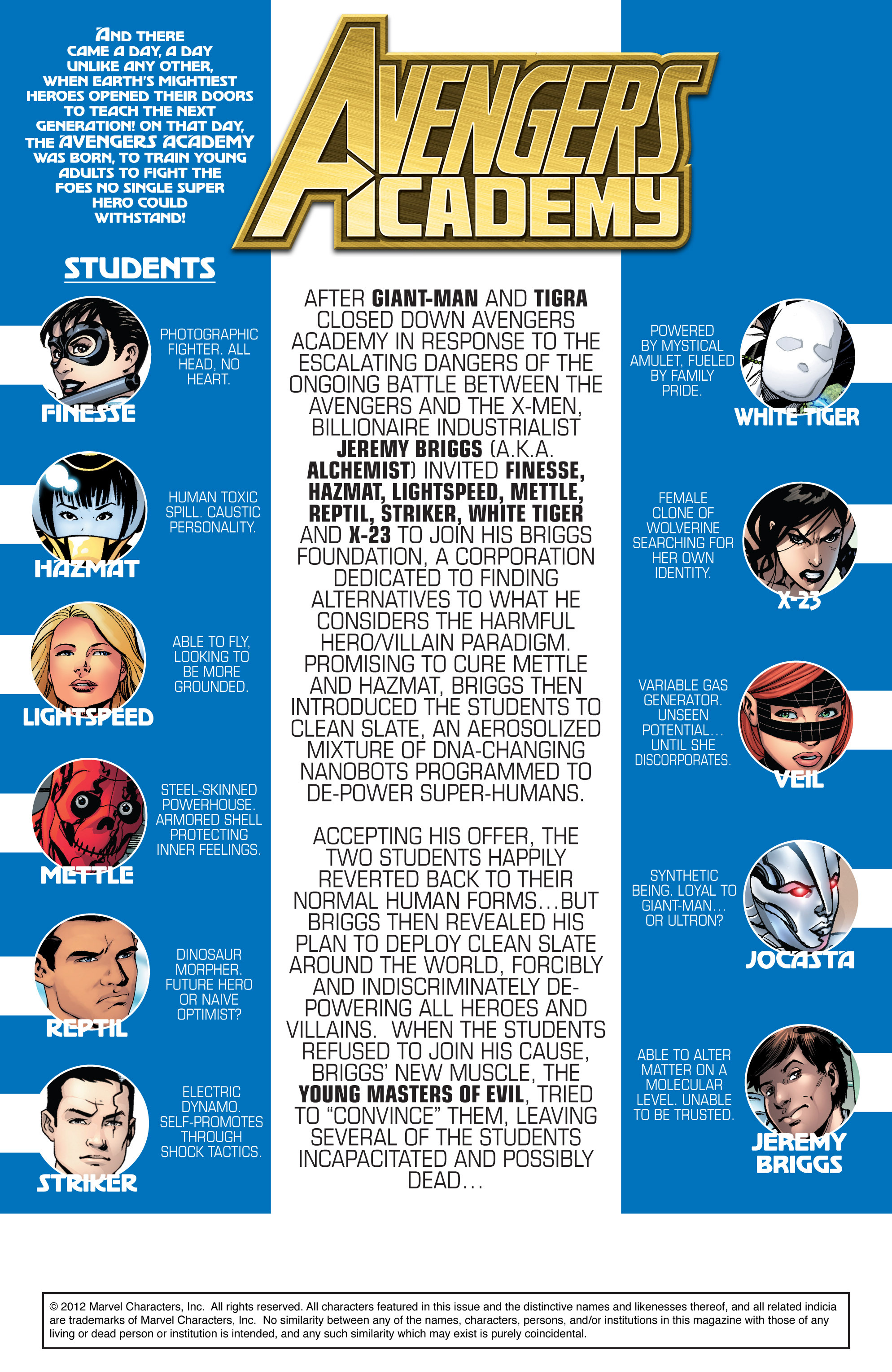 Read online Avengers Academy comic -  Issue # _TPB Final Exams - 27