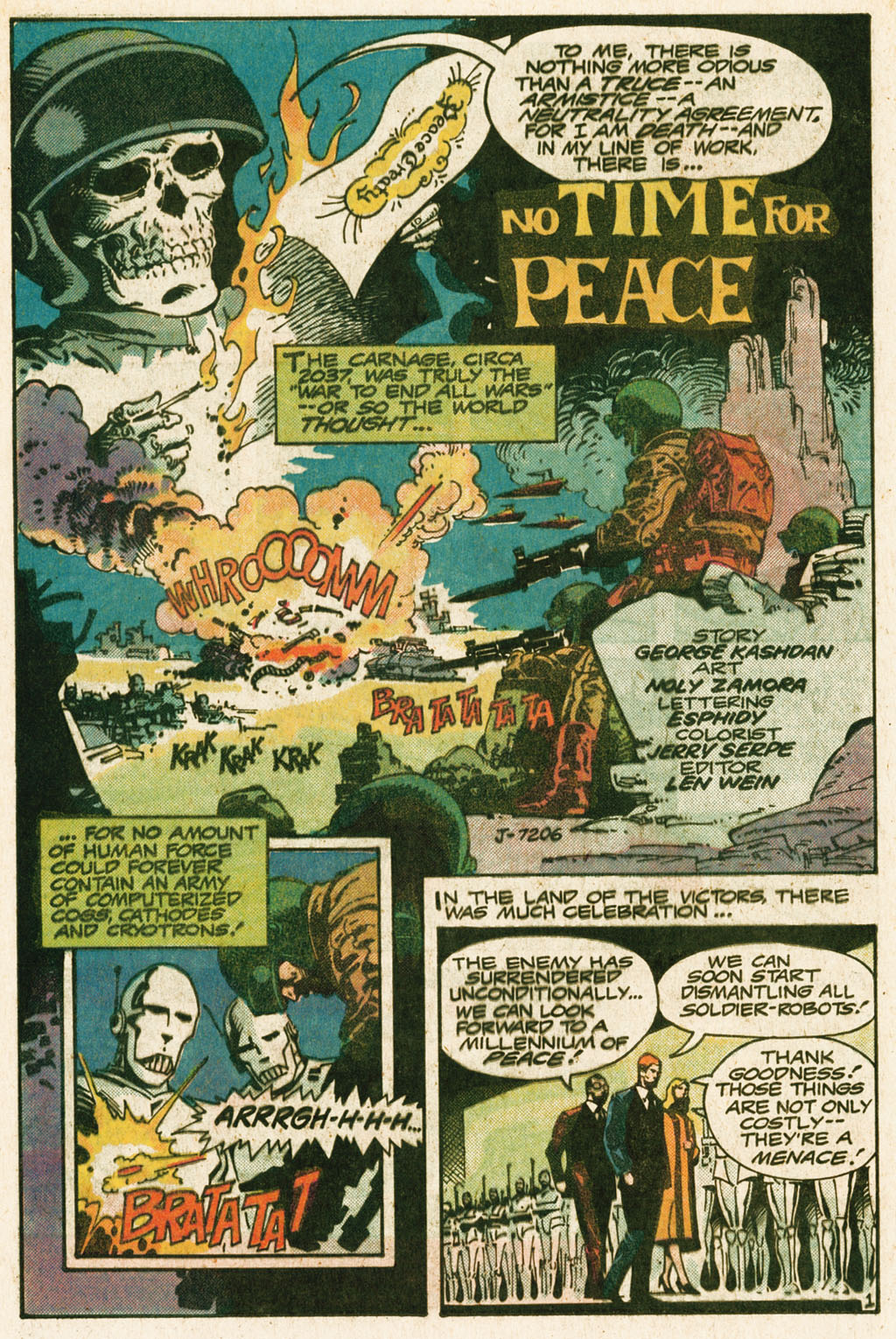 Read online Weird War Tales (1971) comic -  Issue #109 - 20