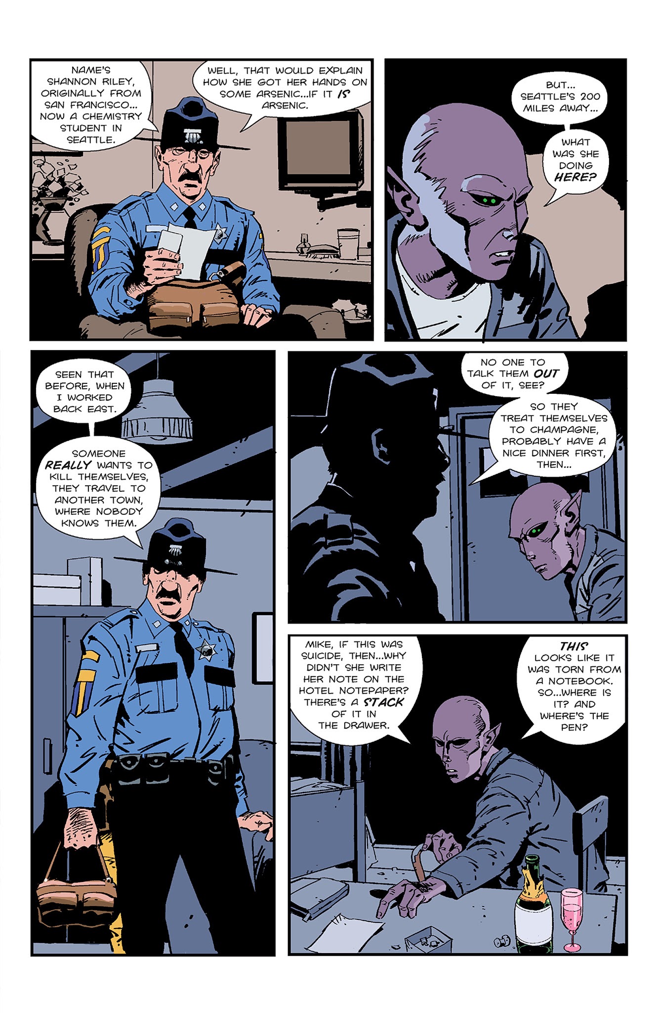 Read online Resident Alien: The Suicide Blonde comic -  Issue #1 - 7