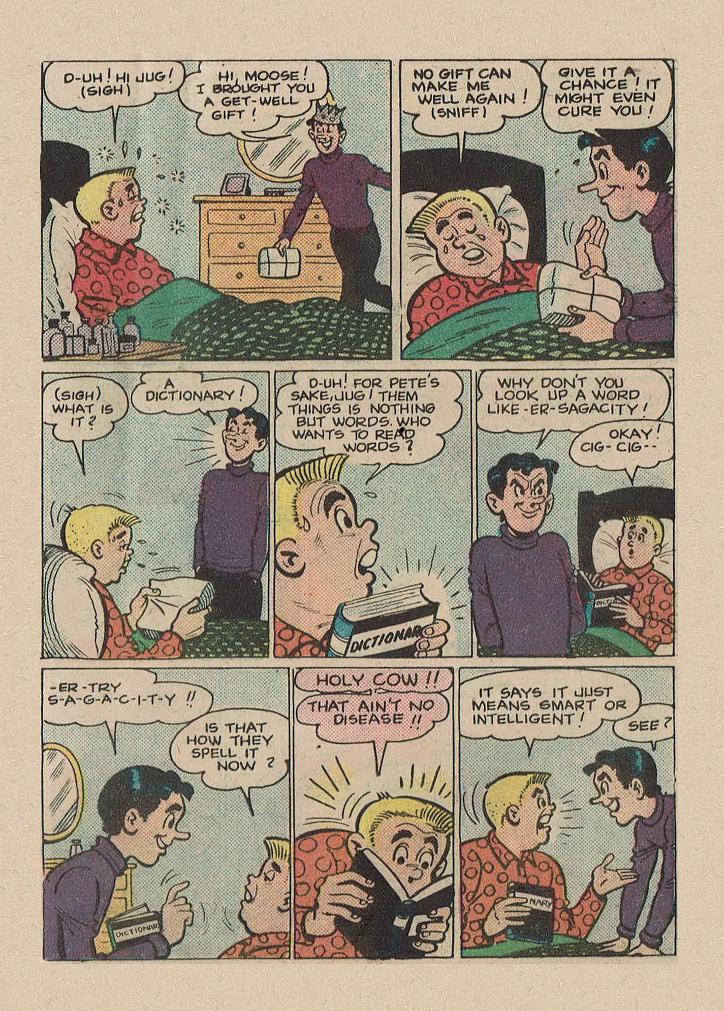 Read online Archie Digest Magazine comic -  Issue #55 - 107