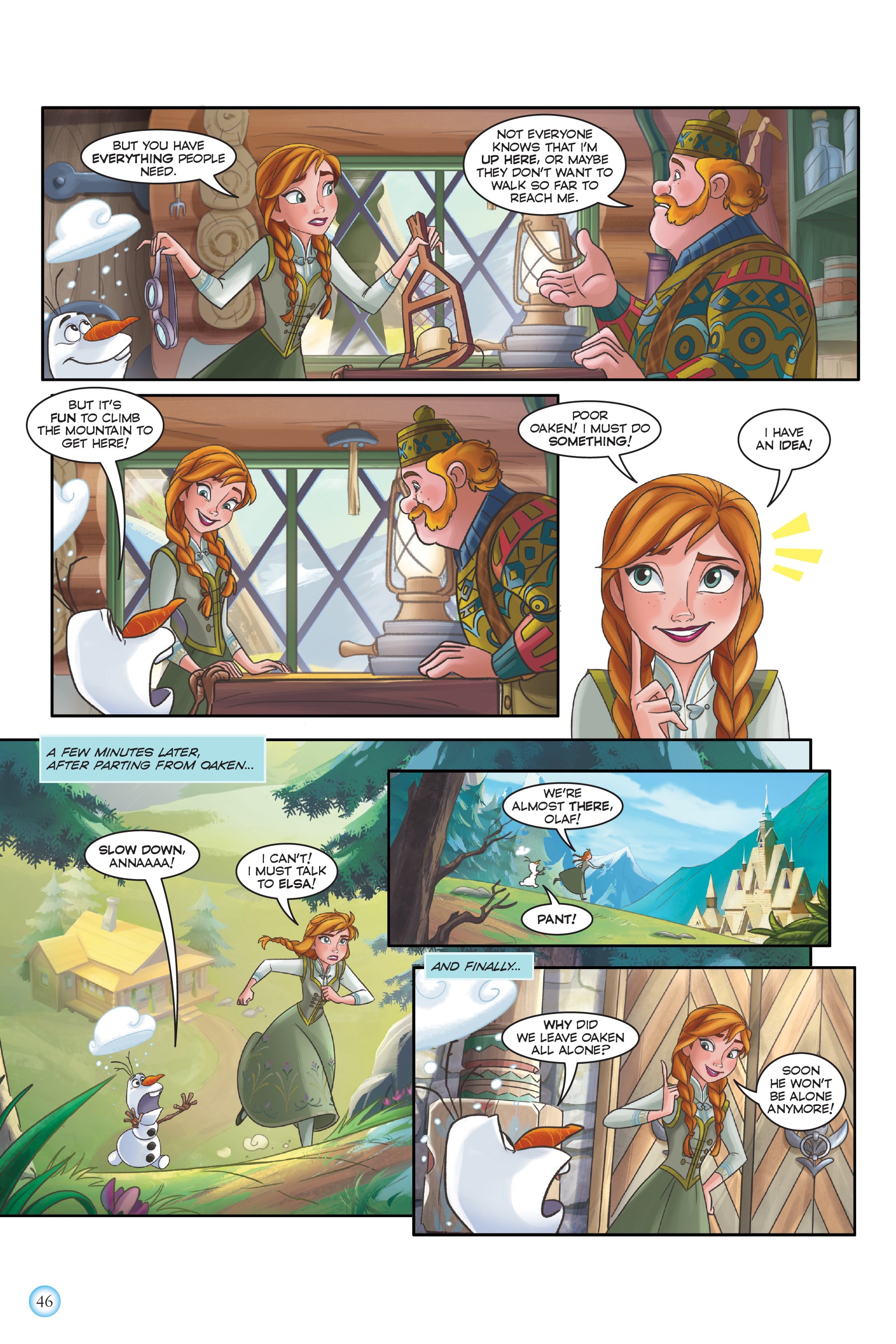 Read online Frozen Adventures: Flurries of Fun comic -  Issue # TPB (Part 1) - 46