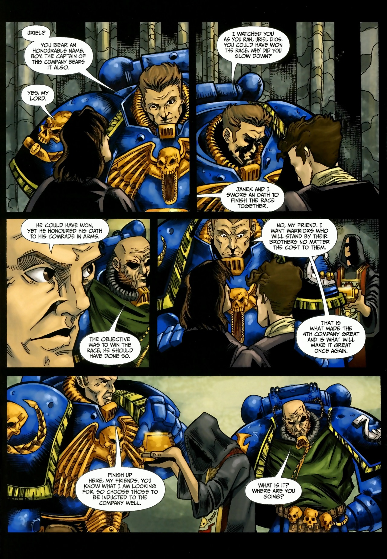 Read online Warhammer 40,000: Defenders of Ultramar comic -  Issue #1 - 8