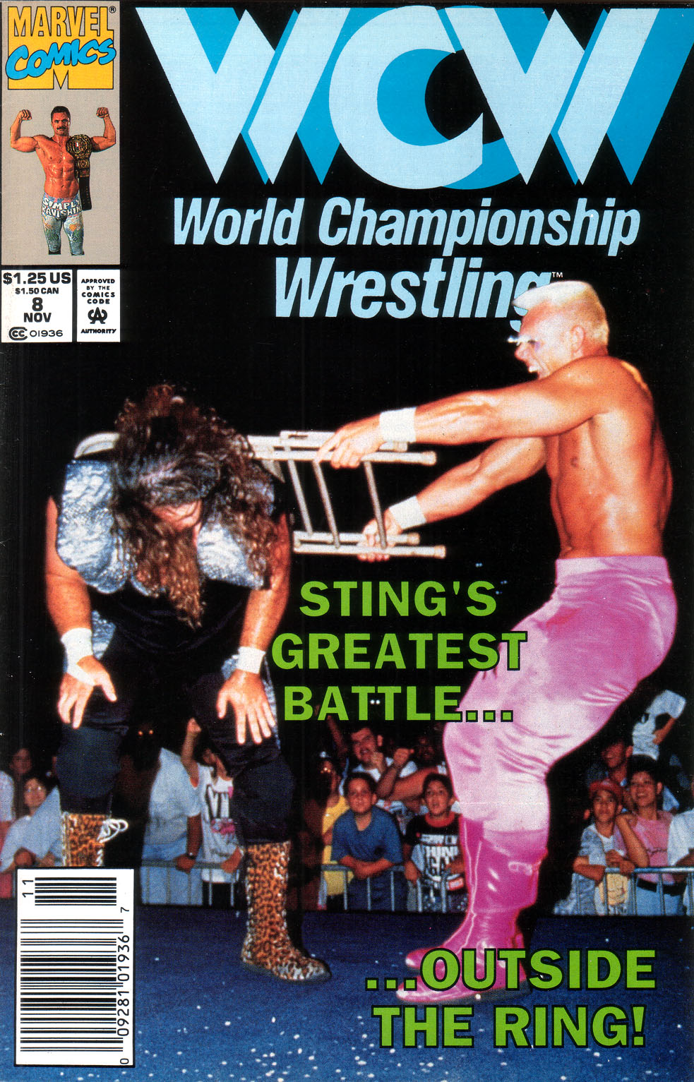 Read online WCW World Championship Wrestling comic -  Issue #8 - 1