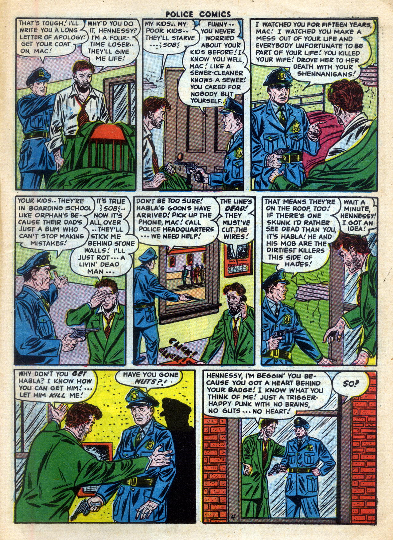 Read online Police Comics comic -  Issue #121 - 31
