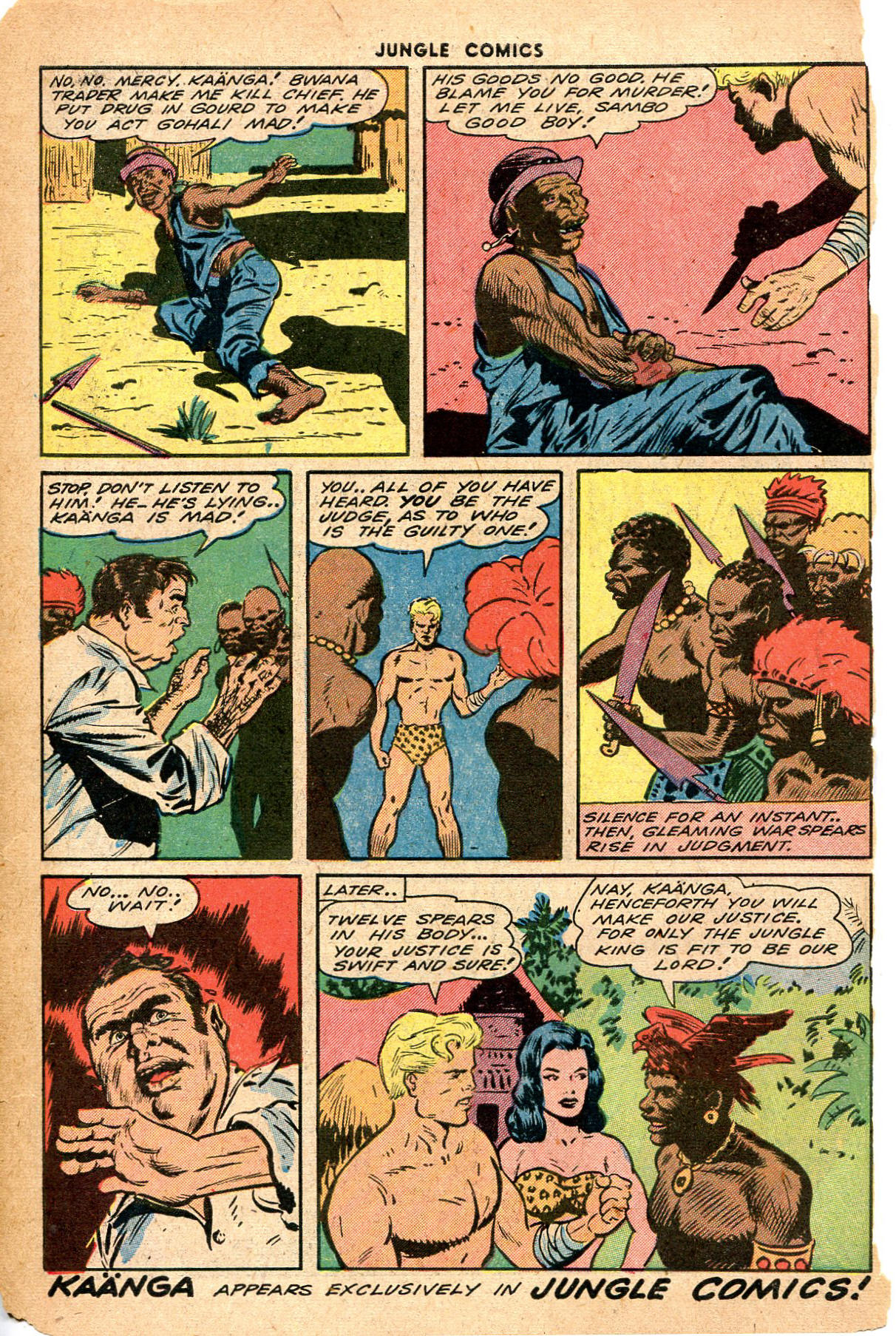 Read online Jungle Comics comic -  Issue #55 - 15