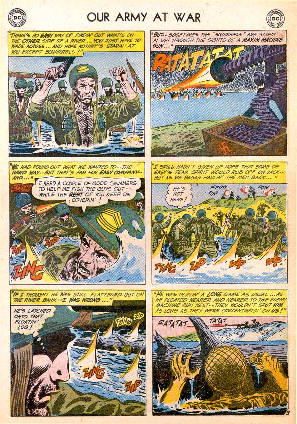 Read online Our Army at War (1952) comic -  Issue #93 - 12