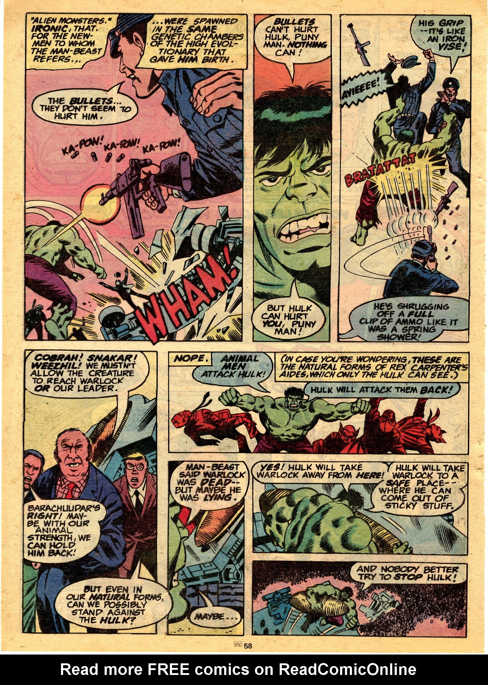 Read online Marvel Treasury Edition comic -  Issue #24 - 60
