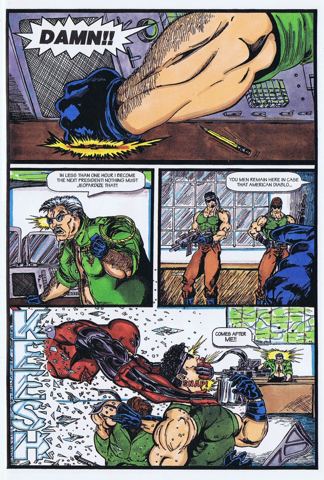 Read online Bloodfire comic -  Issue #1 - 24