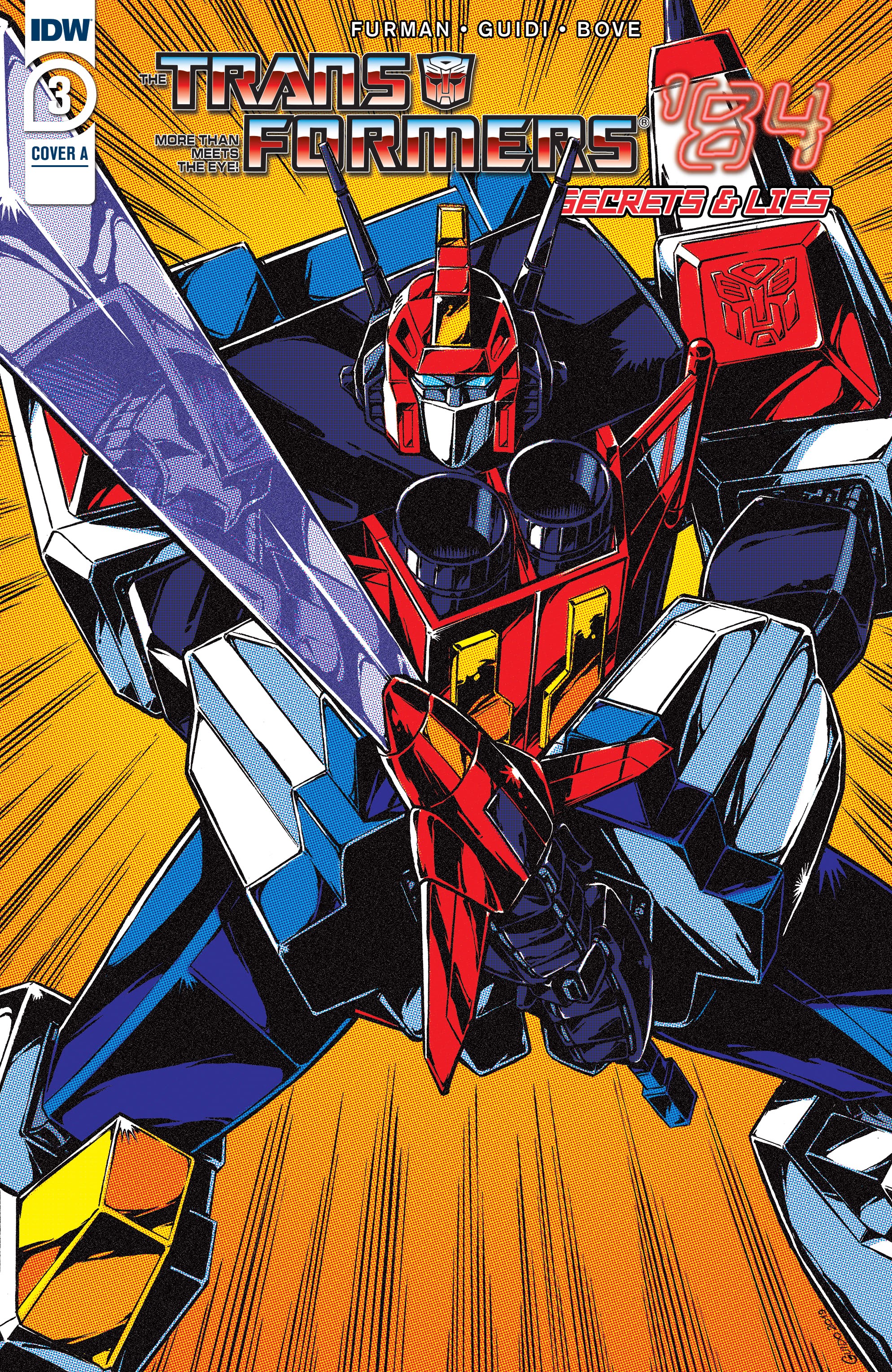 Read online Transformers '84: Secrets and Lies comic -  Issue #3 - 1