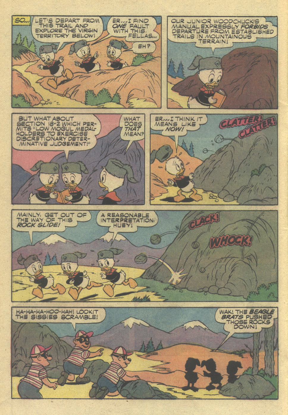 Read online Huey, Dewey, and Louie Junior Woodchucks comic -  Issue #38 - 4