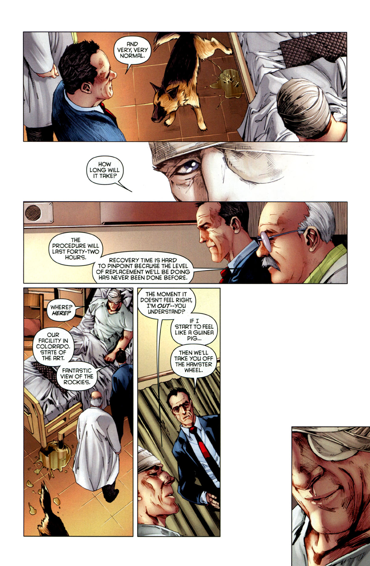 Read online Bionic Man comic -  Issue #4 - 7