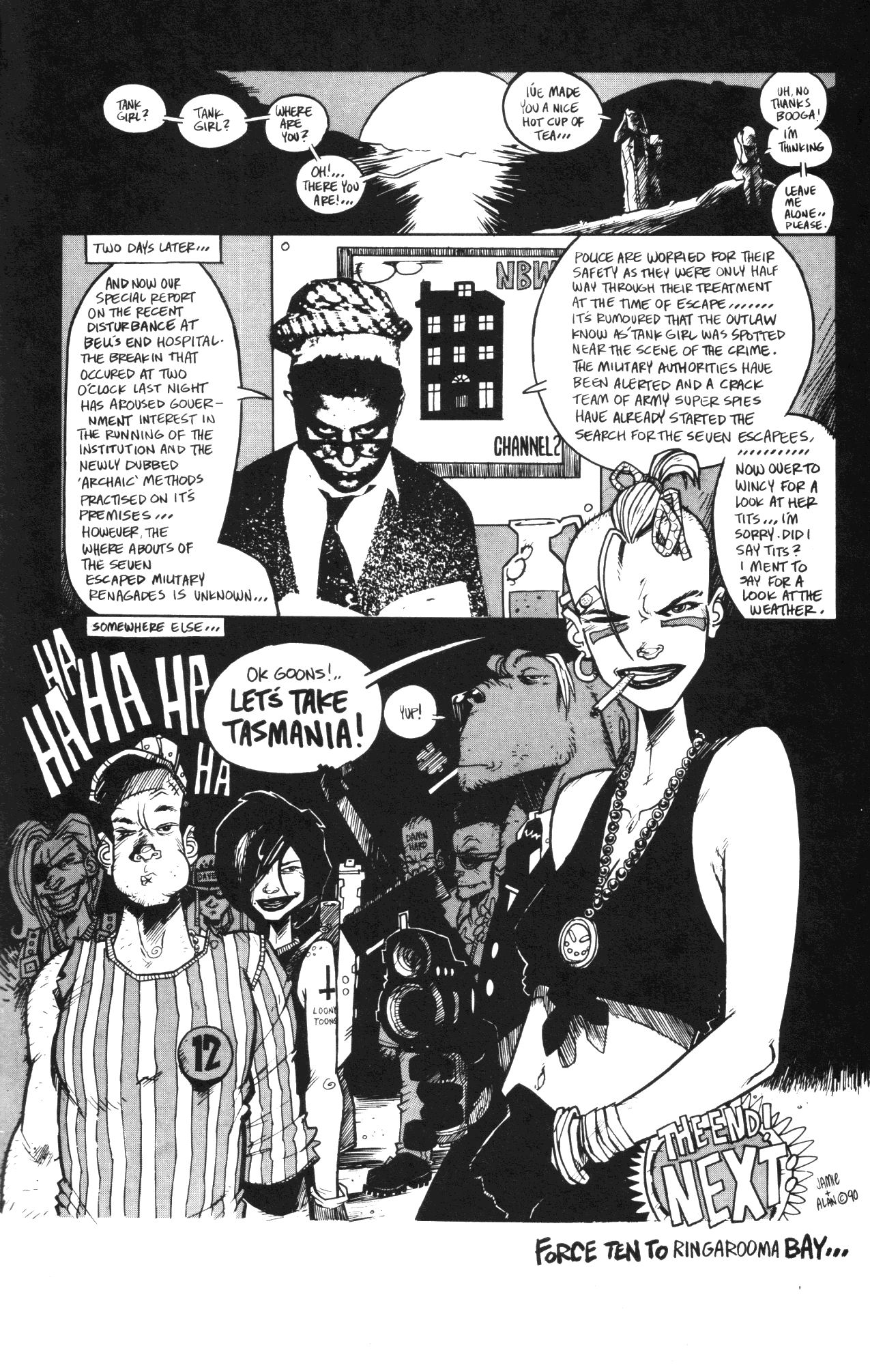 Read online Tank Girl 2 comic -  Issue #1 - 13