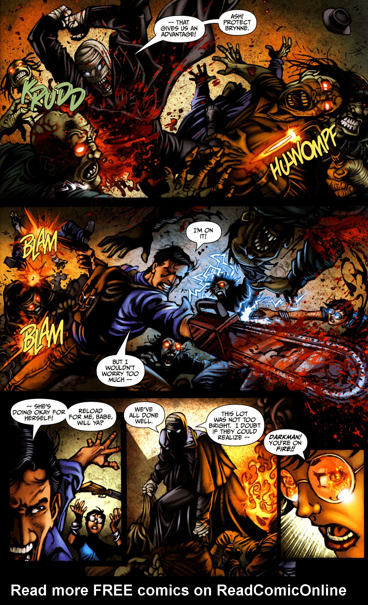 Read online Darkman vs. the Army of Darkness comic -  Issue #4 - 9