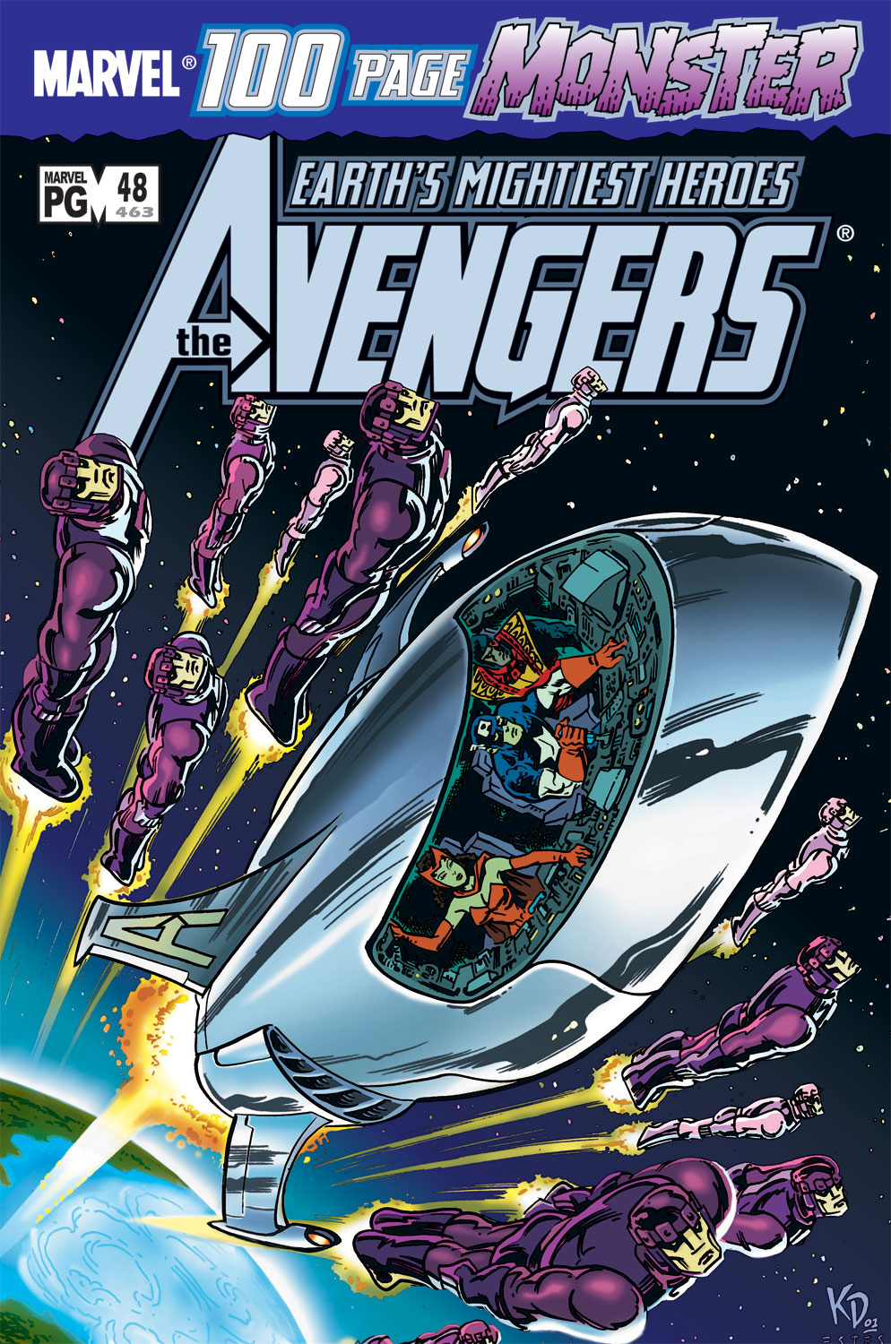 Read online Avengers (1998) comic -  Issue #48 - 1