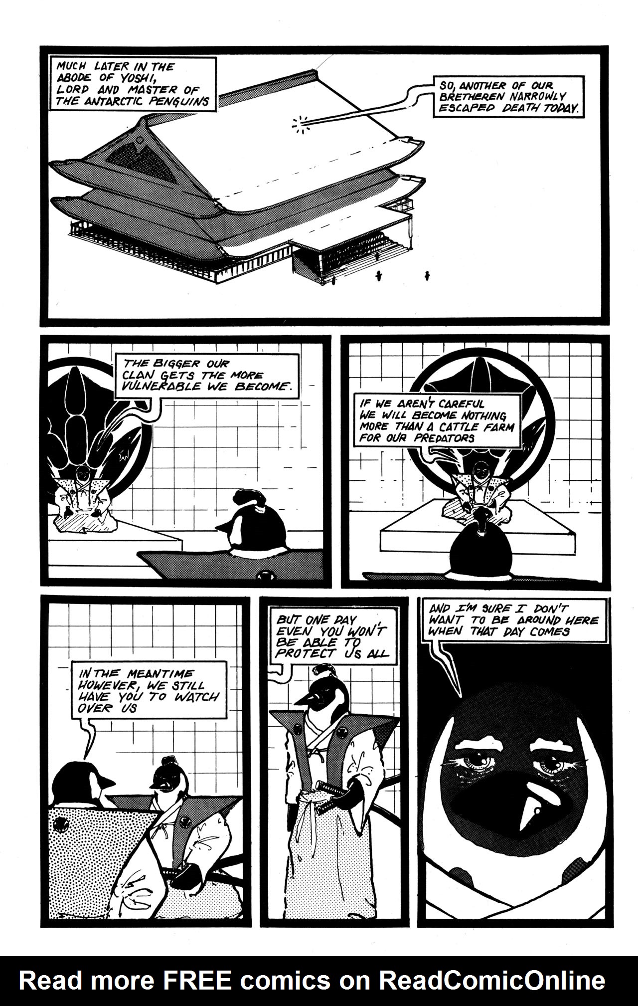 Read online Samurai Penguin comic -  Issue #1 - 9