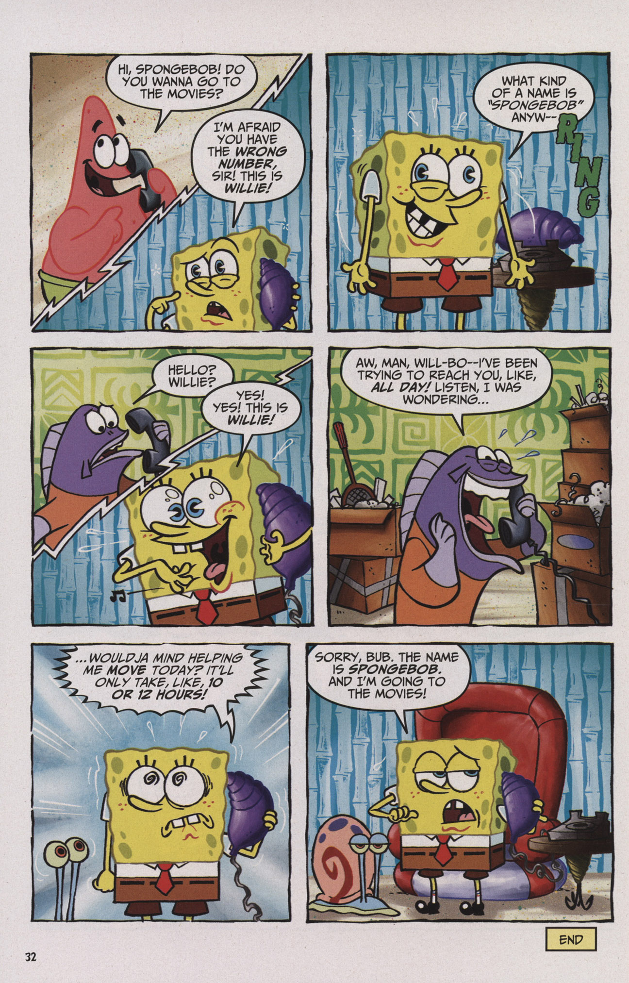 Read online SpongeBob Comics comic -  Issue #3 - 32
