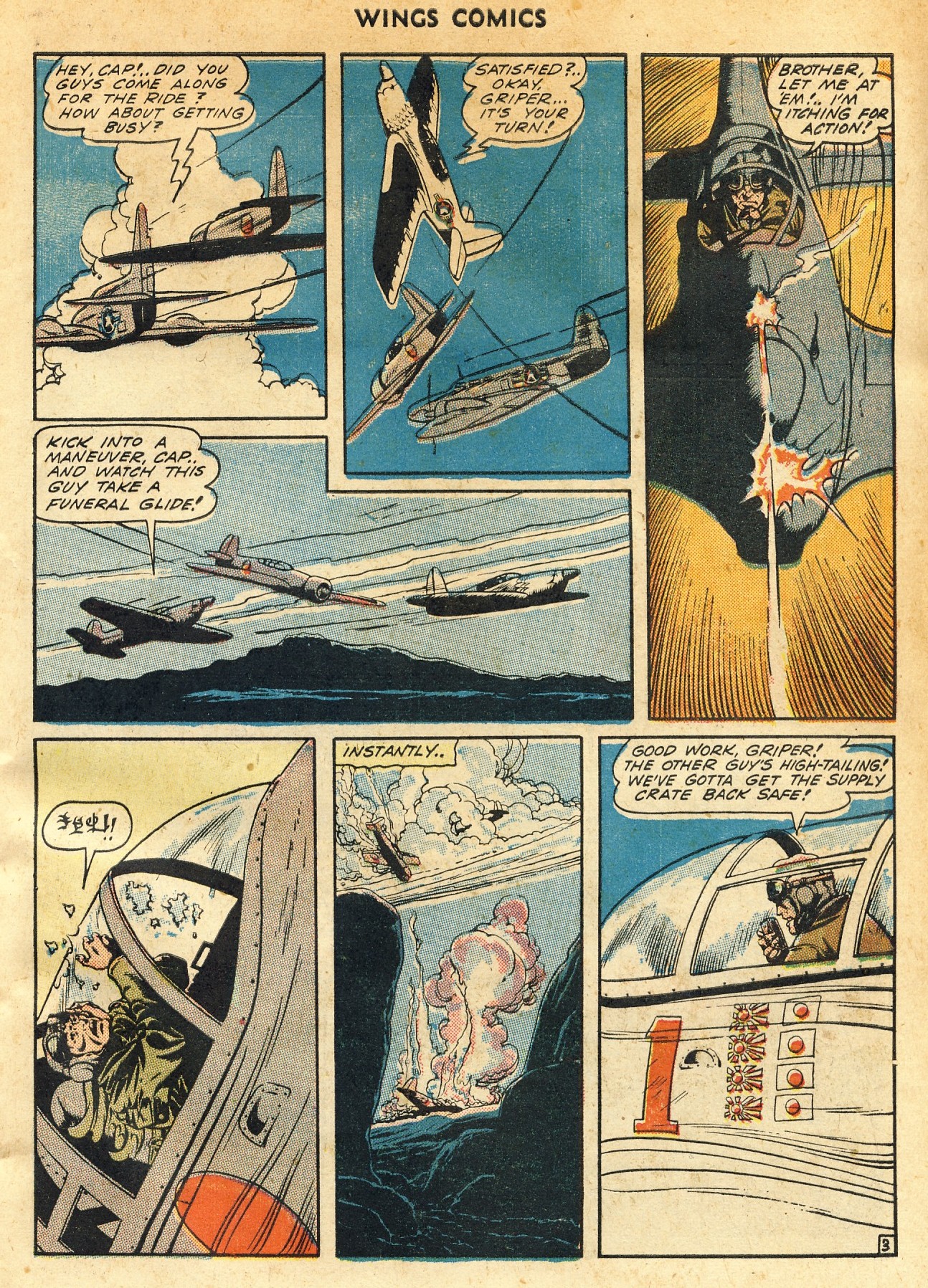 Read online Wings Comics comic -  Issue #44 - 5