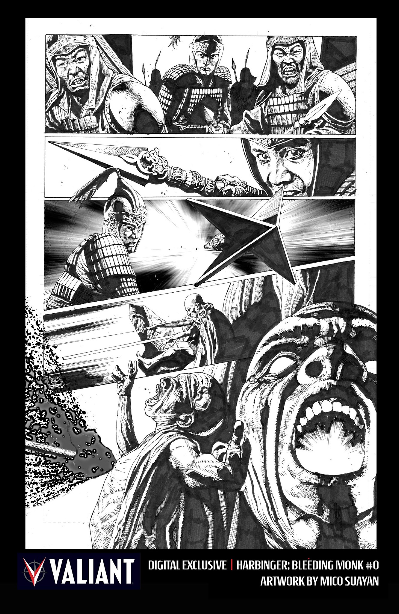 Read online Harbinger: Bleeding Monk comic -  Issue # Full - 32