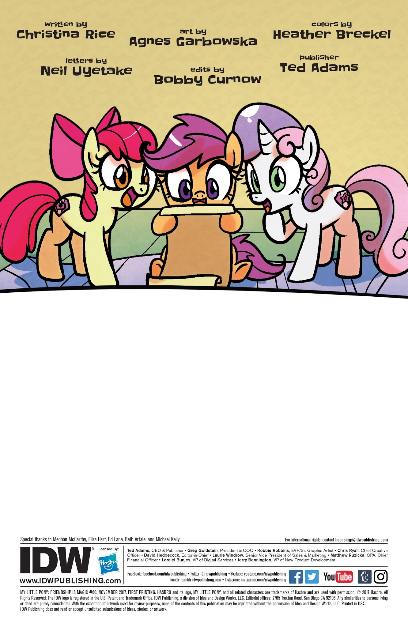 Read online My Little Pony: Friendship is Magic comic -  Issue #60 - 2