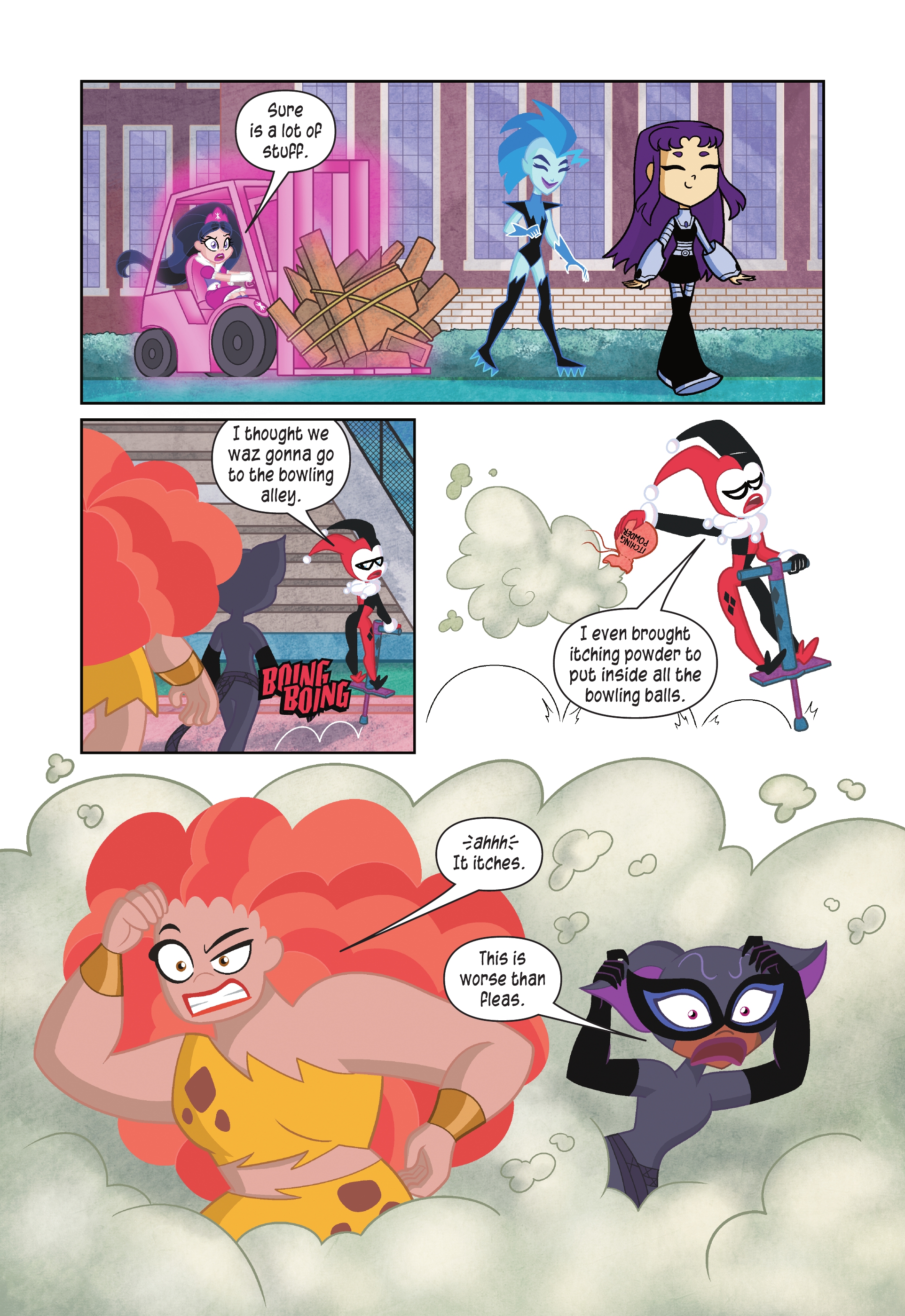 Read online Teen Titans Go!/DC Super Hero Girls: Exchange Students comic -  Issue # TPB (Part 2) - 8