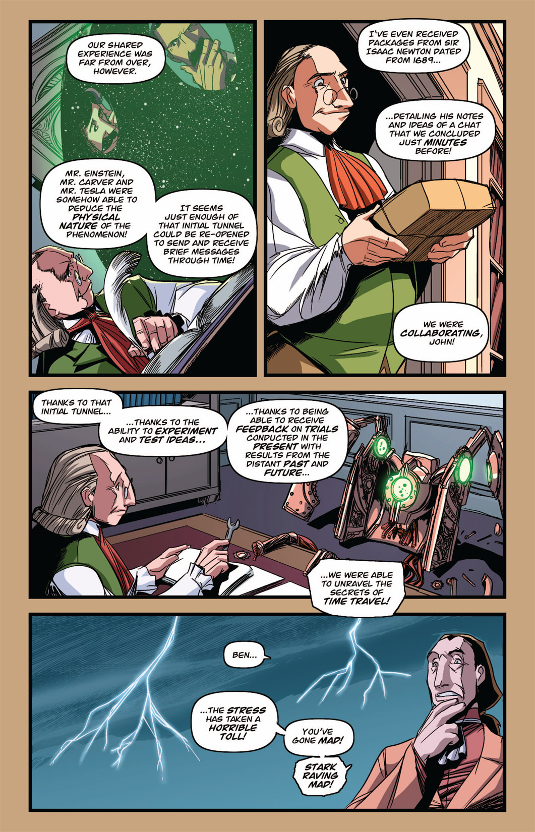 Read online Time Lincoln: Fists of Führer comic -  Issue # Full - 8