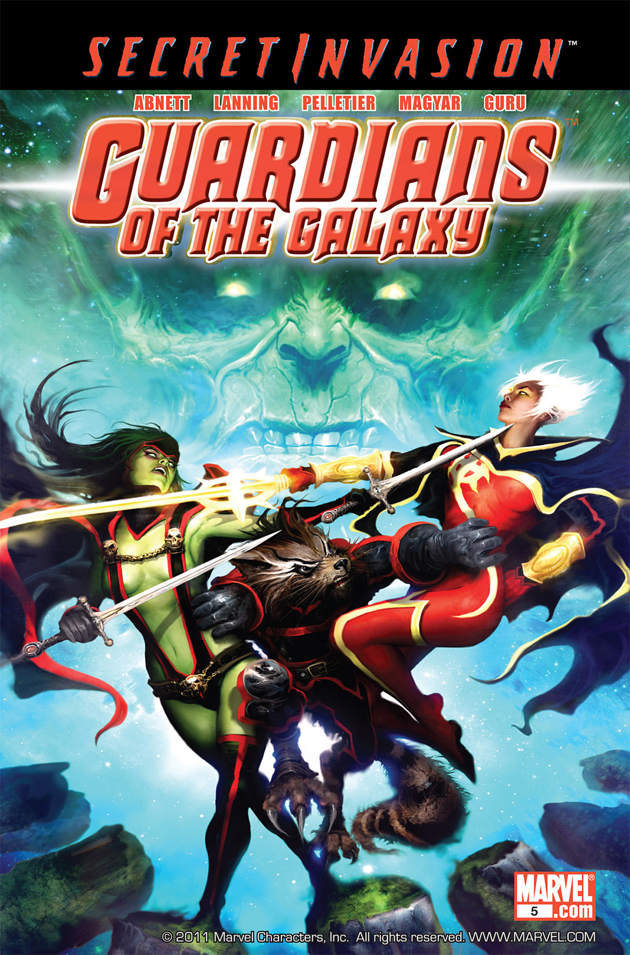 Read online Guardians of the Galaxy (2008) comic -  Issue #5 - 1