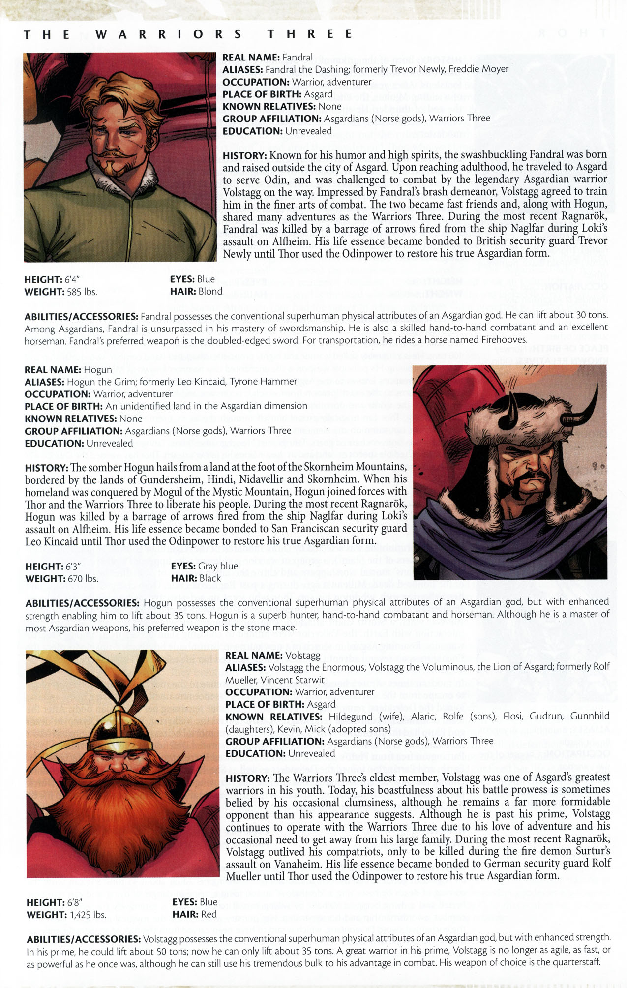 Read online Thor & Hercules: Encyclopaedia Mythologica comic -  Issue # Full - 20