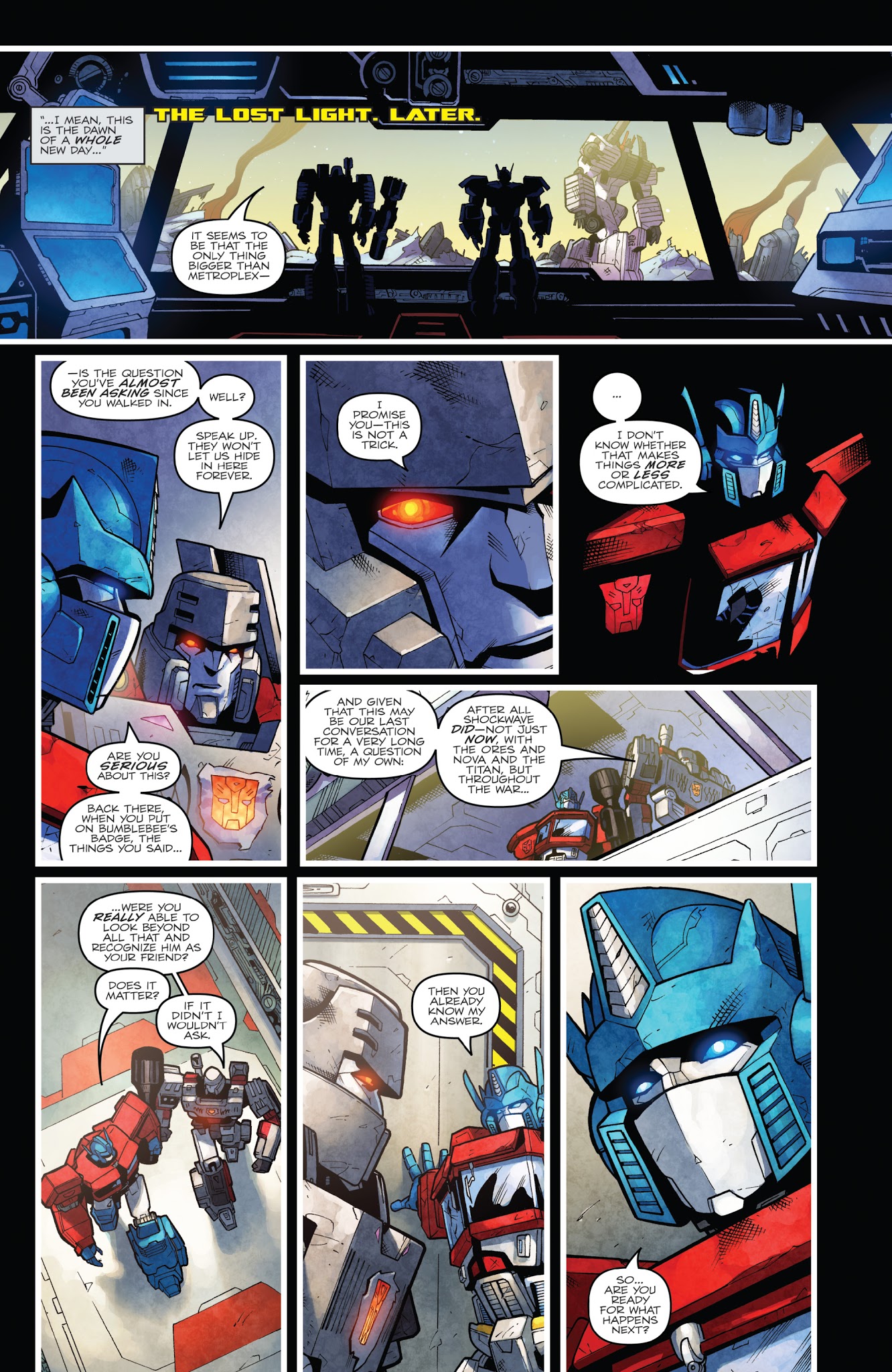 Read online The Transformers: Dark Cybertron comic -  Issue # TPB 2 - 146