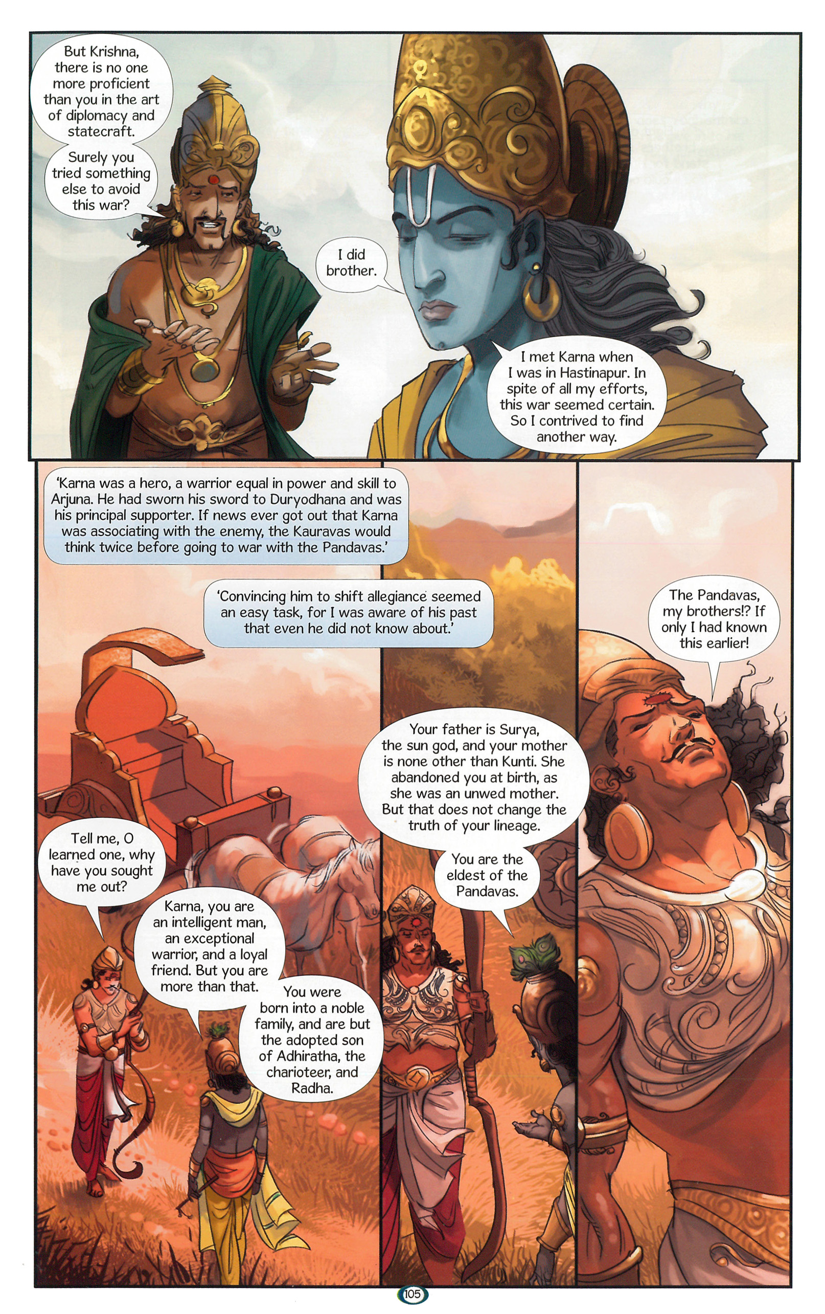 Read online Krishna: Defender of Dharma comic -  Issue # TPB (Part 2) - 8