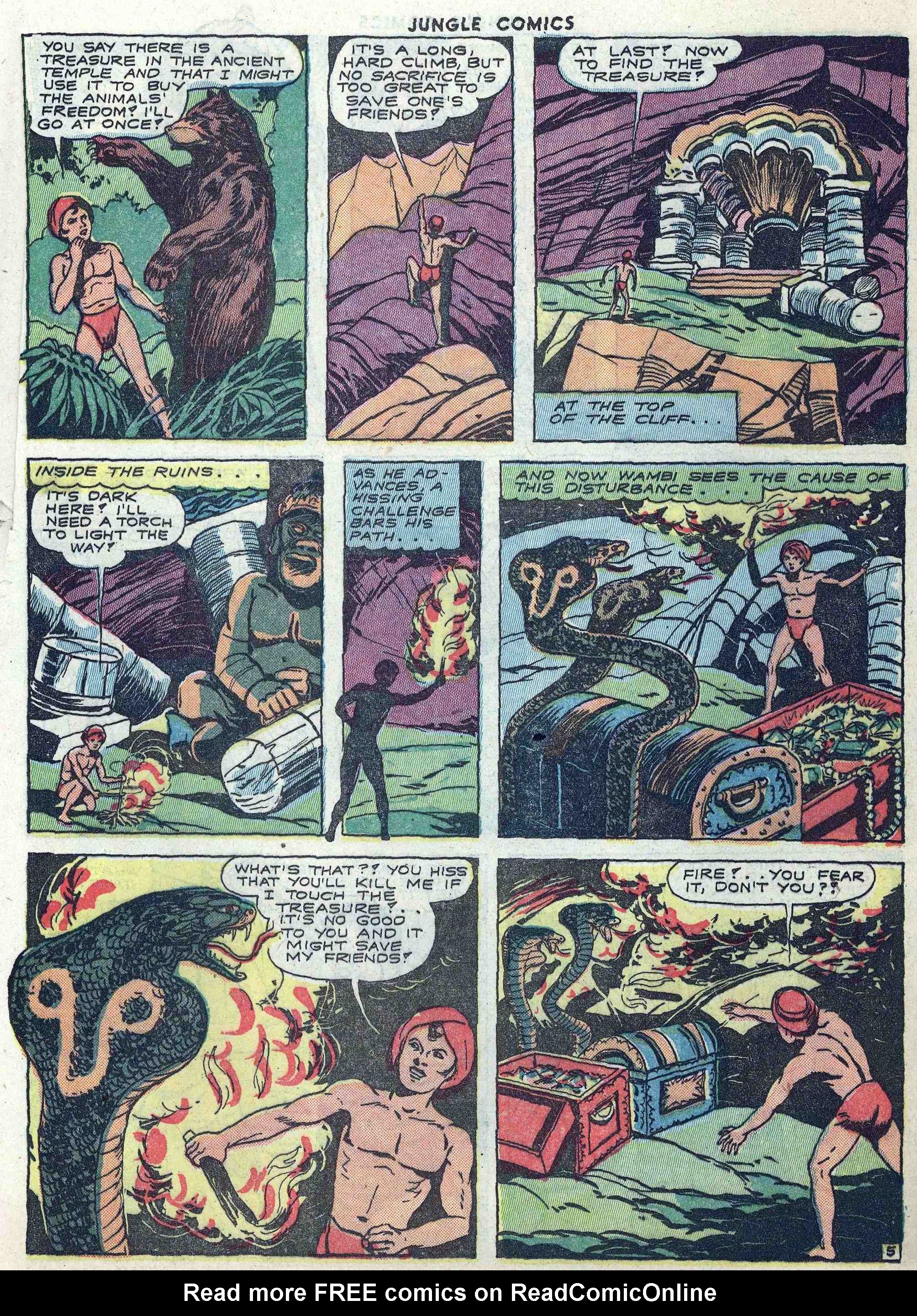 Read online Jungle Comics comic -  Issue #47 - 31