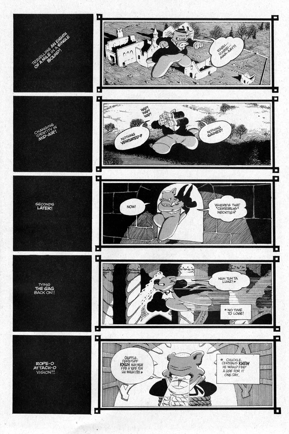 Read online Cerebus comic -  Issue #271 - 21