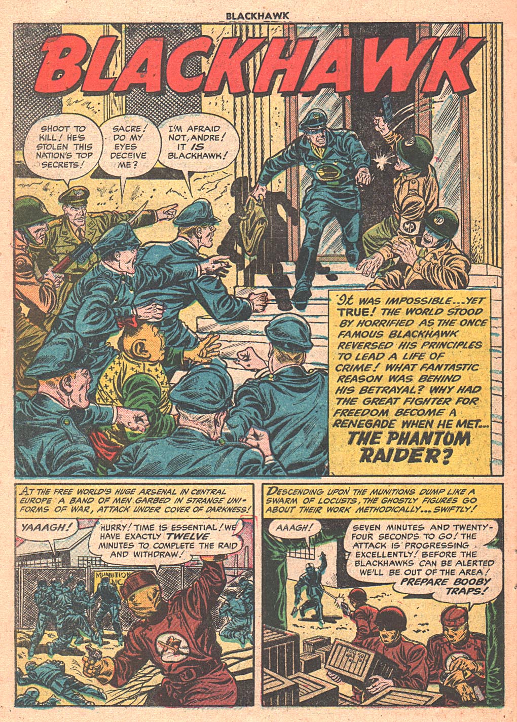 Read online Blackhawk (1957) comic -  Issue #78 - 26