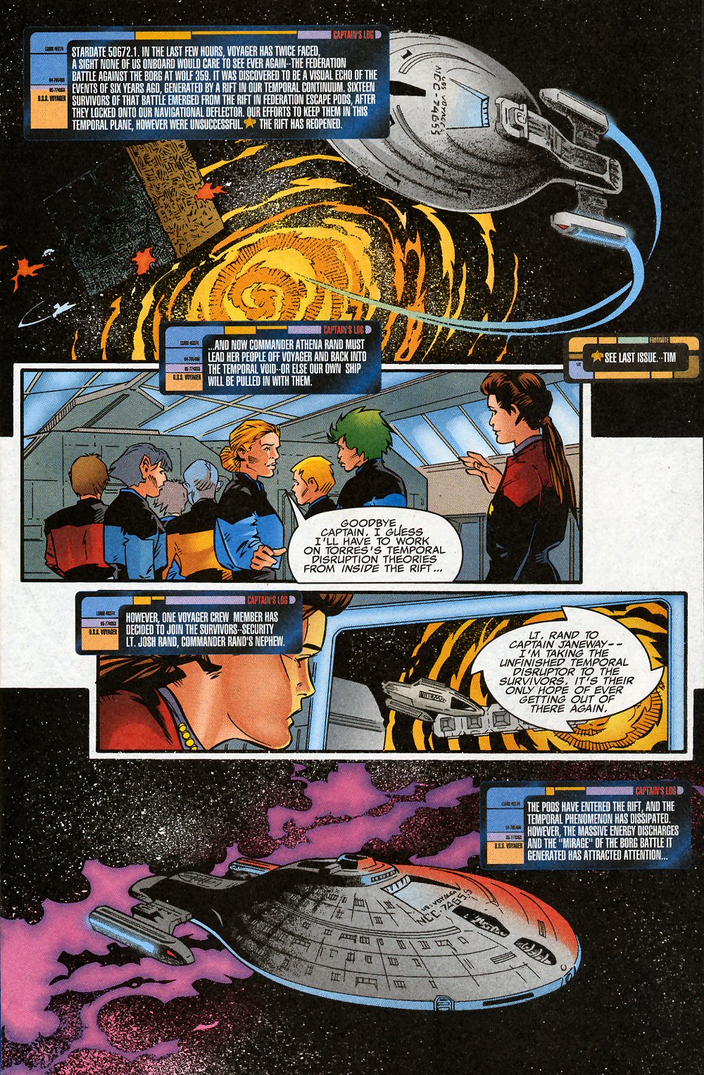 Read online Star Trek: Voyager comic -  Issue #11 - 4