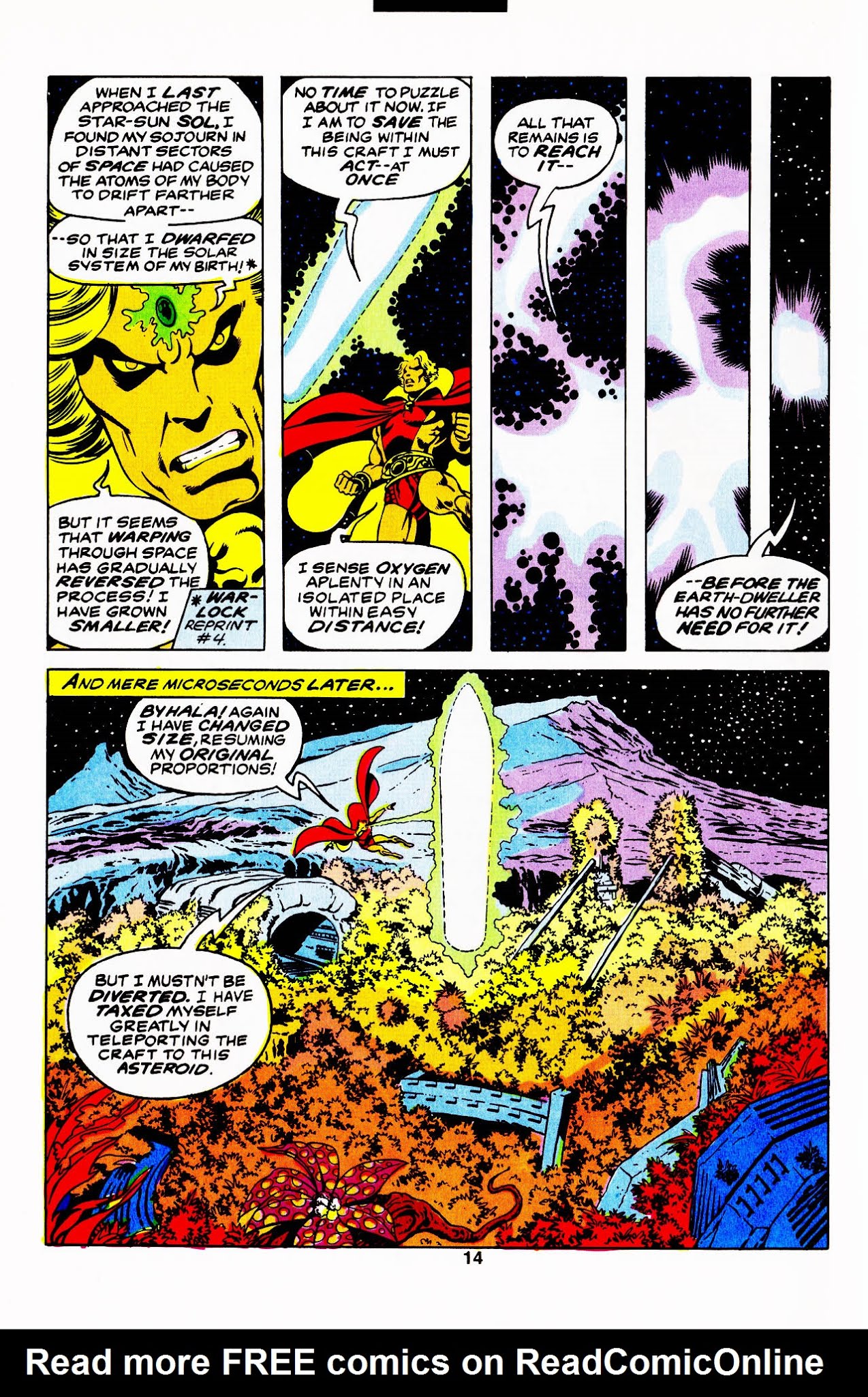 Read online Warlock (1992) comic -  Issue #5 - 16