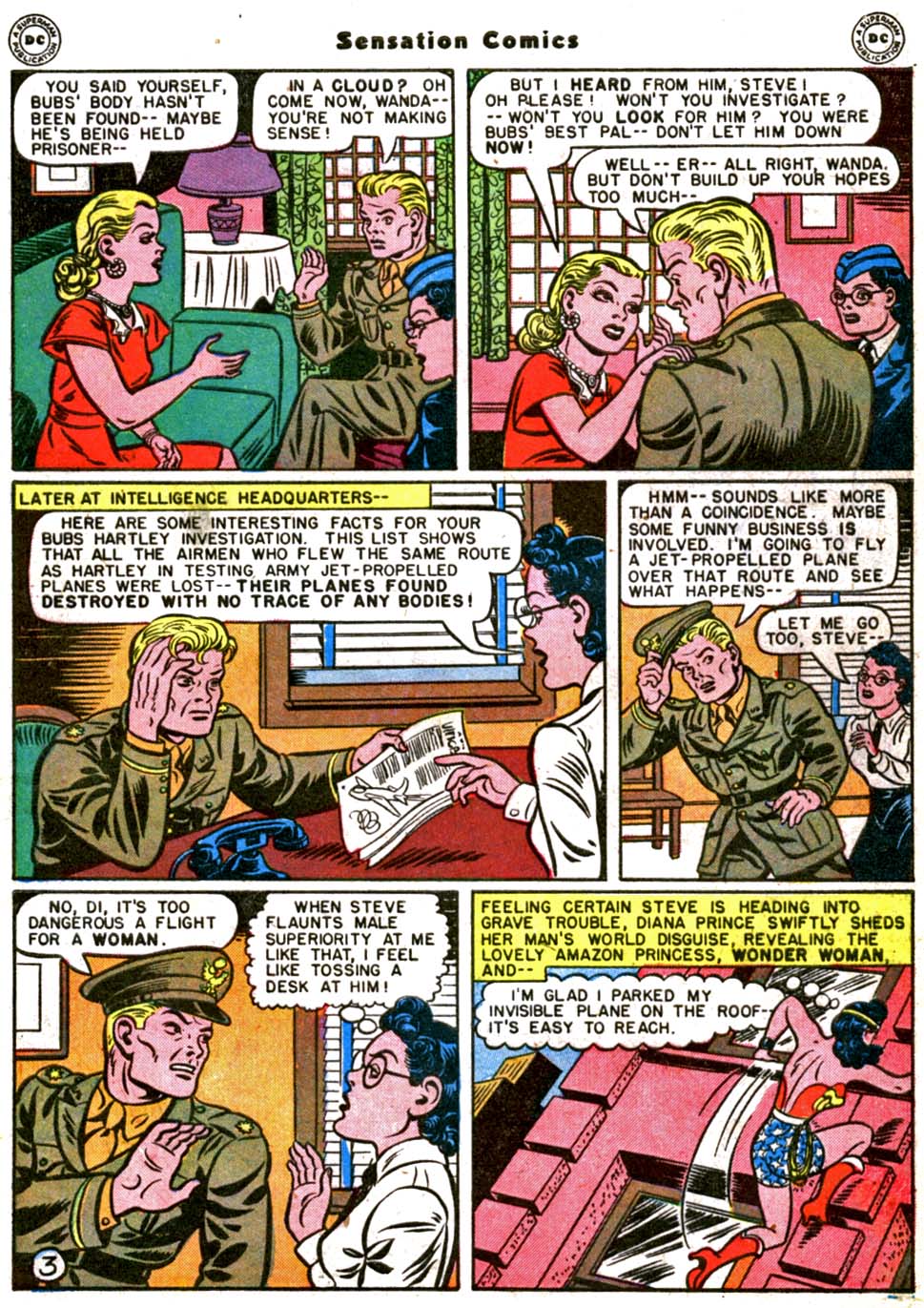 Read online Sensation (Mystery) Comics comic -  Issue #64 - 5