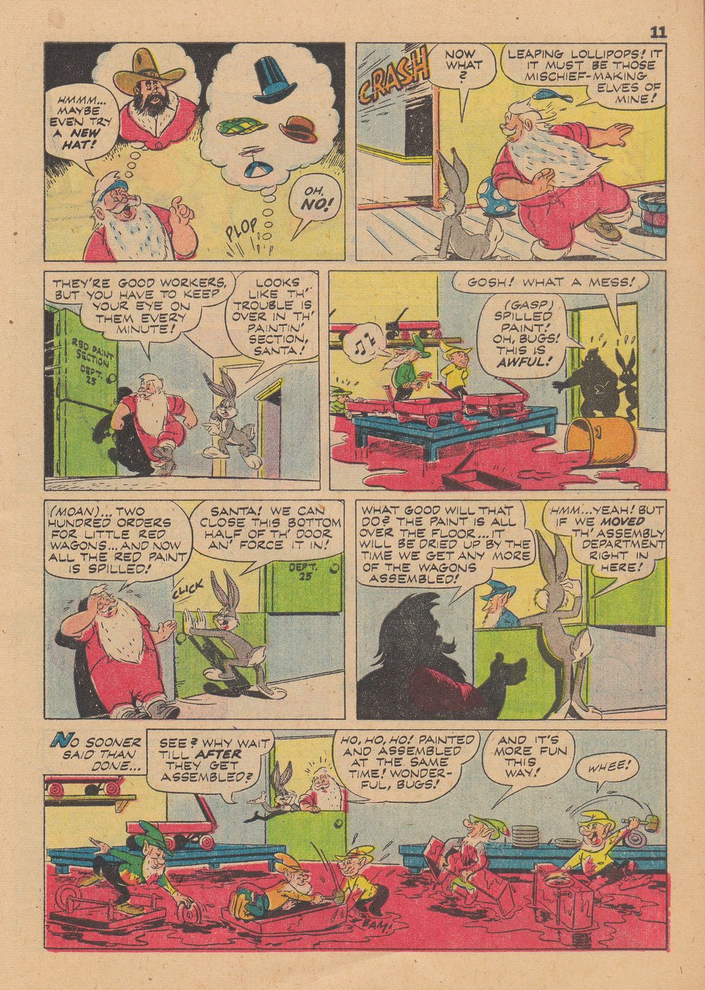 Read online Bugs Bunny's Christmas Funnies comic -  Issue # TPB 2 - 13