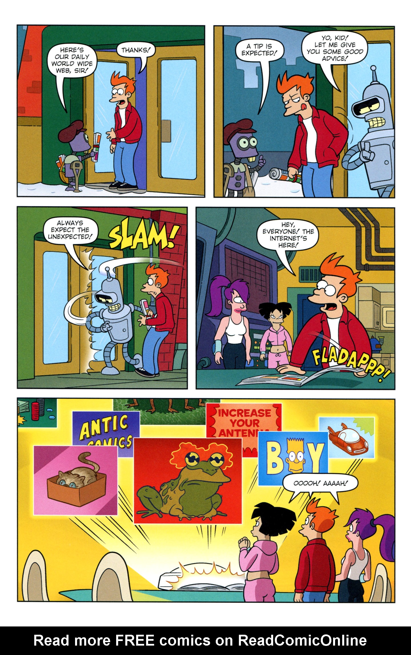 Read online Futurama Comics comic -  Issue #64 - 3